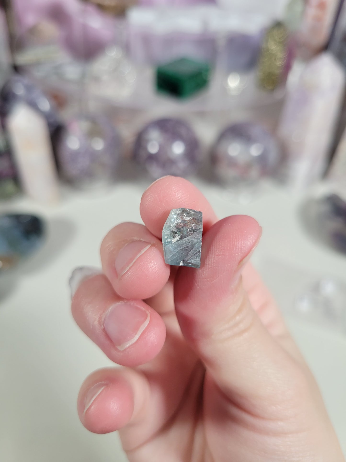 Raw Aquamarine Crystal Specimen 10AQ