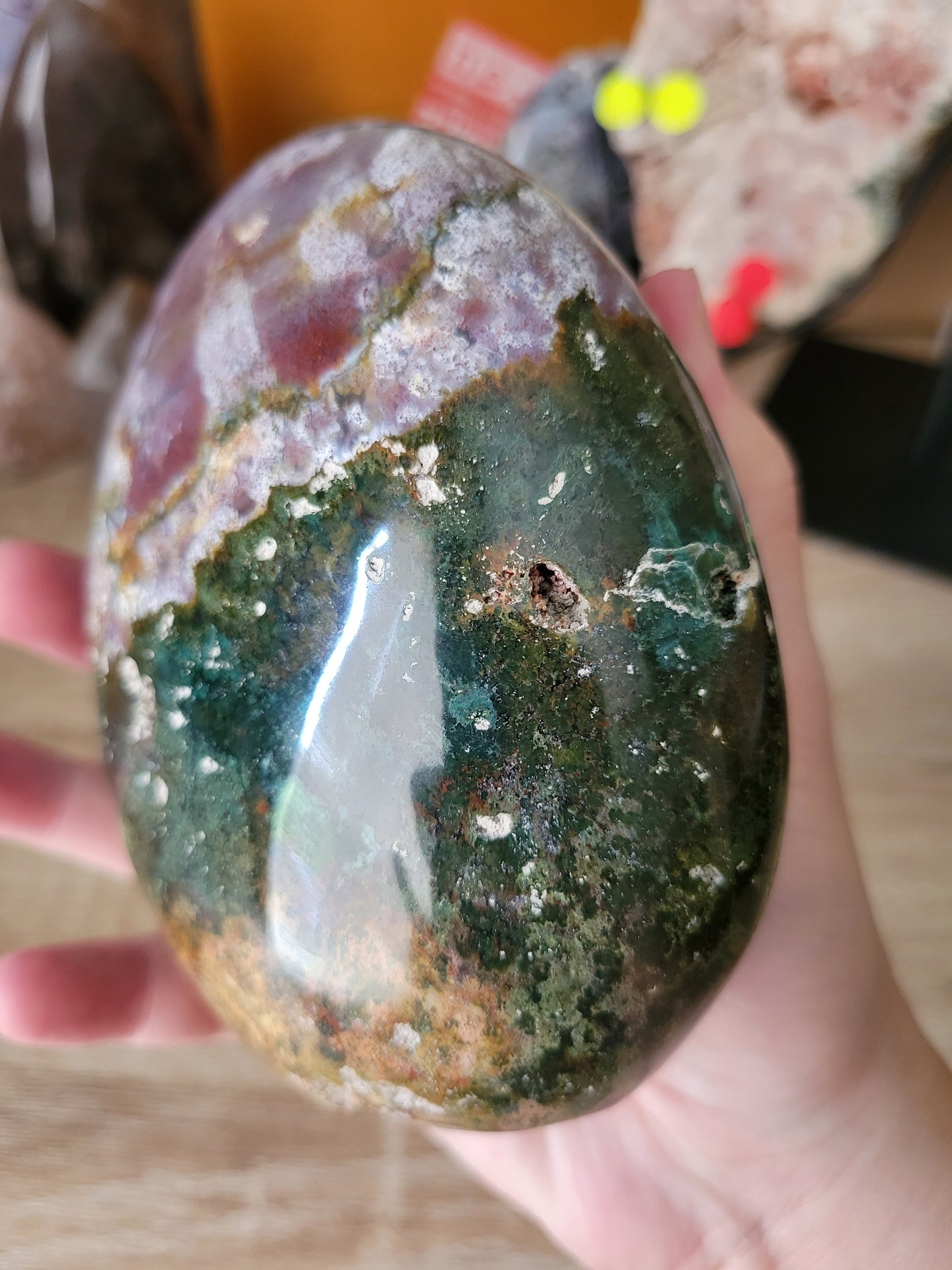 Beautiful Pink Cosmic Ocean Jasper OJ Freeform 194OK