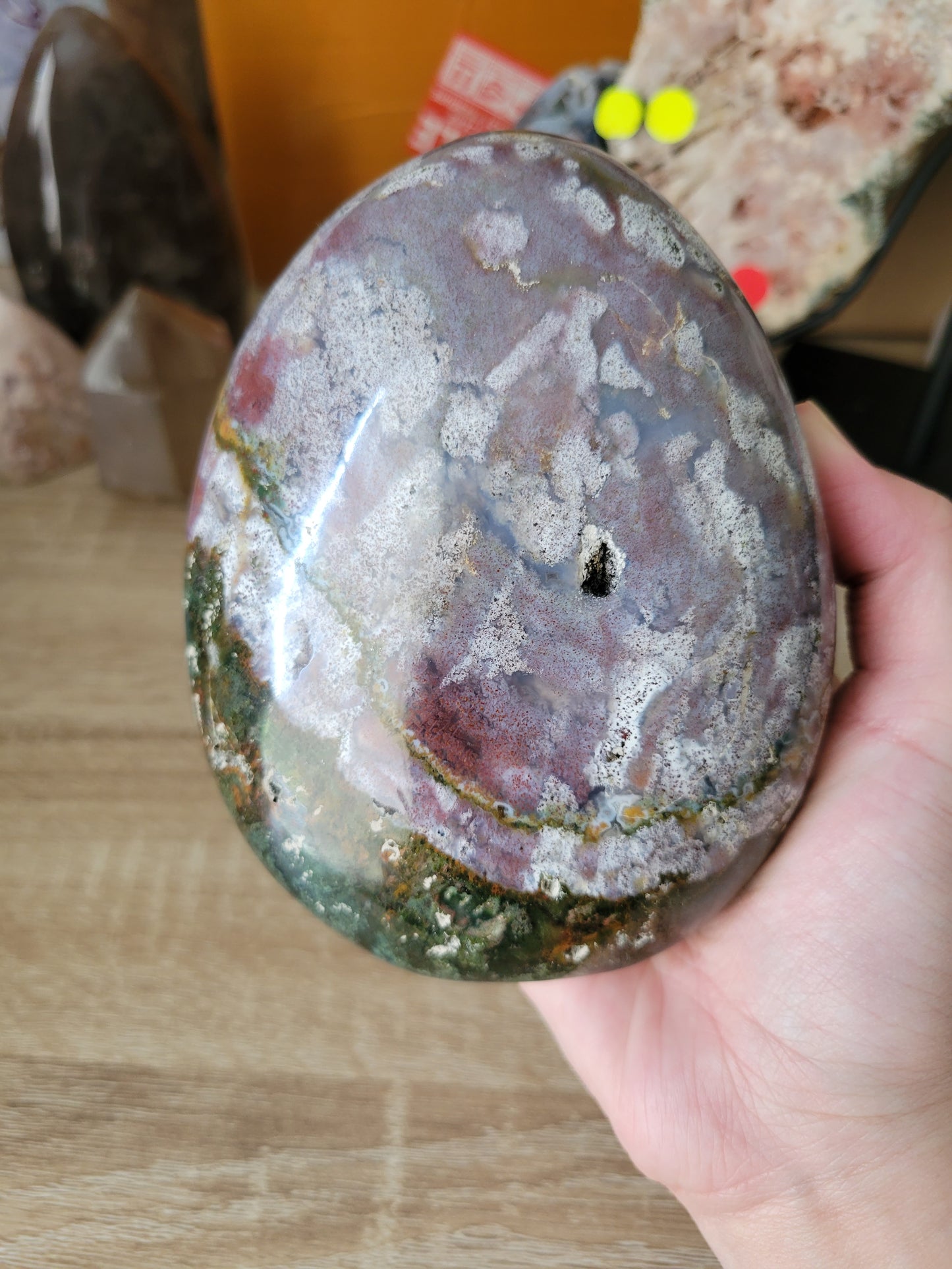 Beautiful Pink Cosmic Ocean Jasper OJ Freeform 194OK