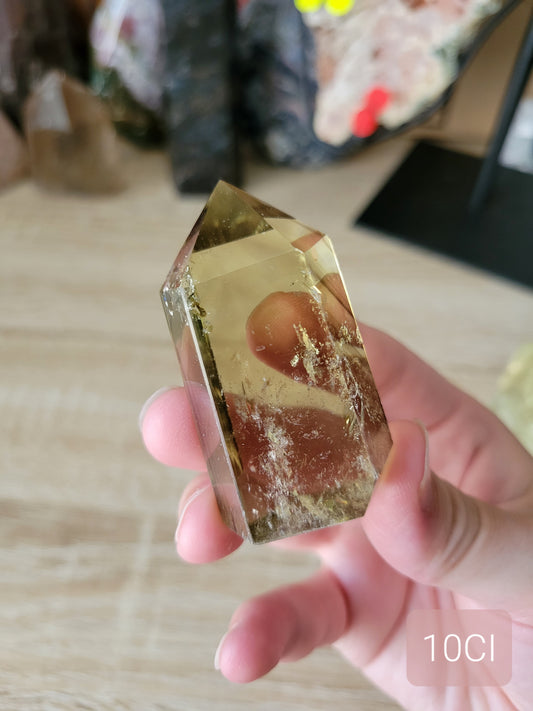 Small Chunky Citrine Point 10CI