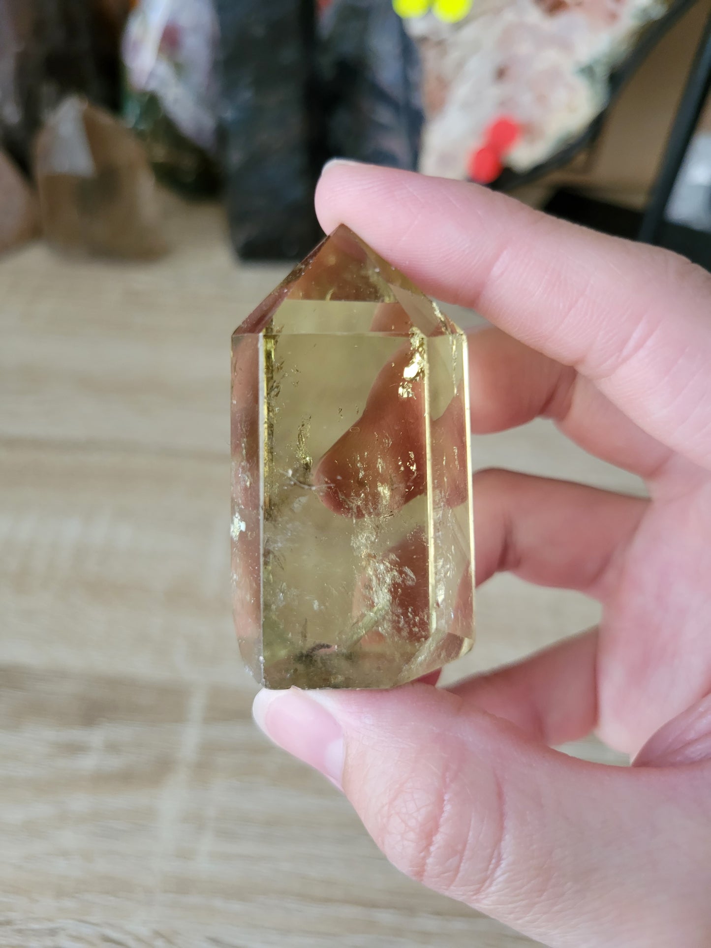 Small Chunky Citrine Point 10CI