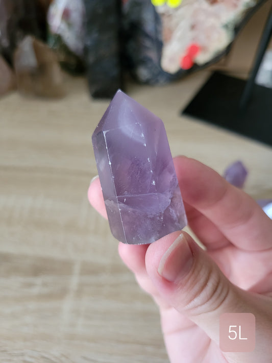 Small Purple Fluorite Point 5L