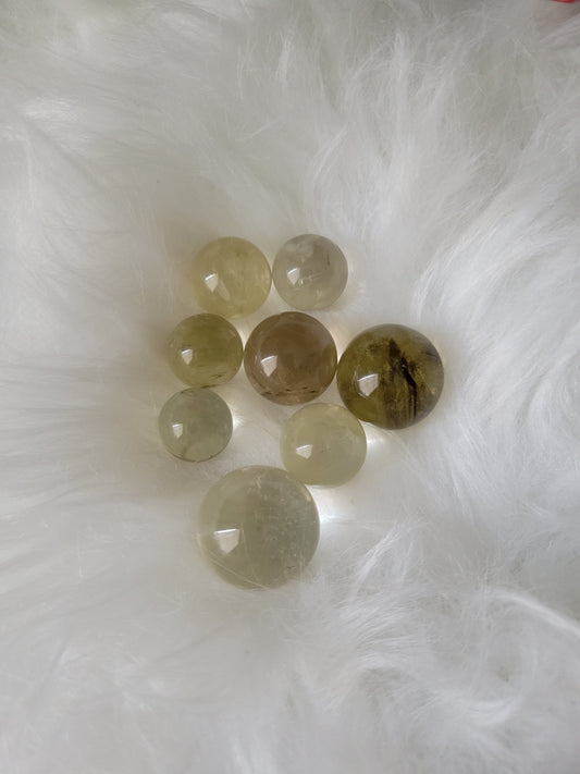 Small Citrine Spheres (pick from sizes)