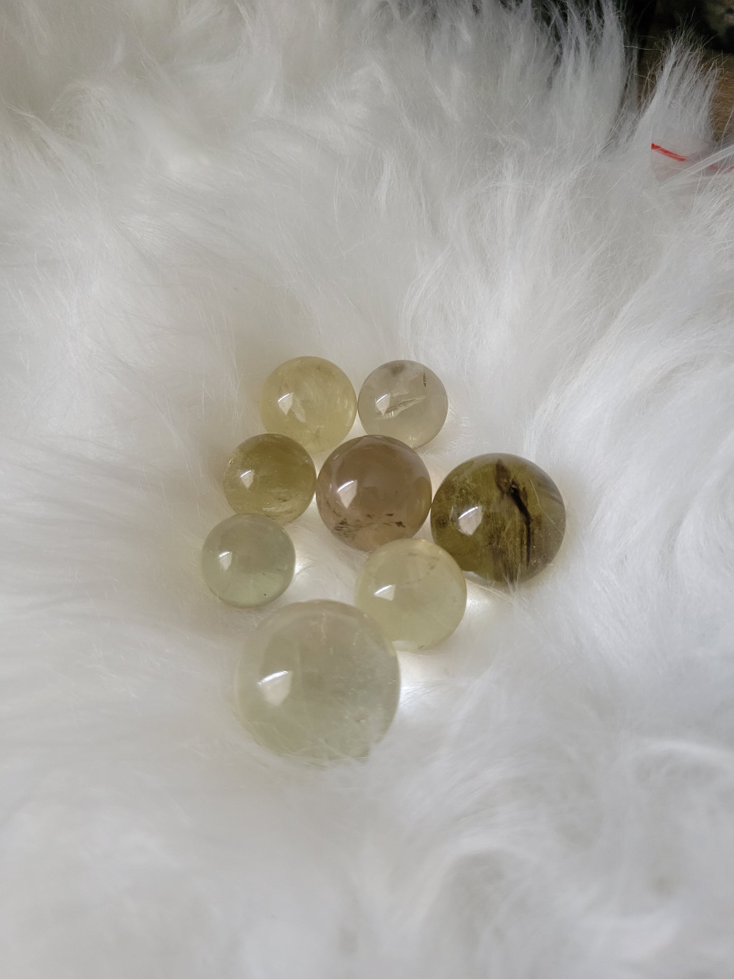 Small Citrine Spheres (pick from sizes)