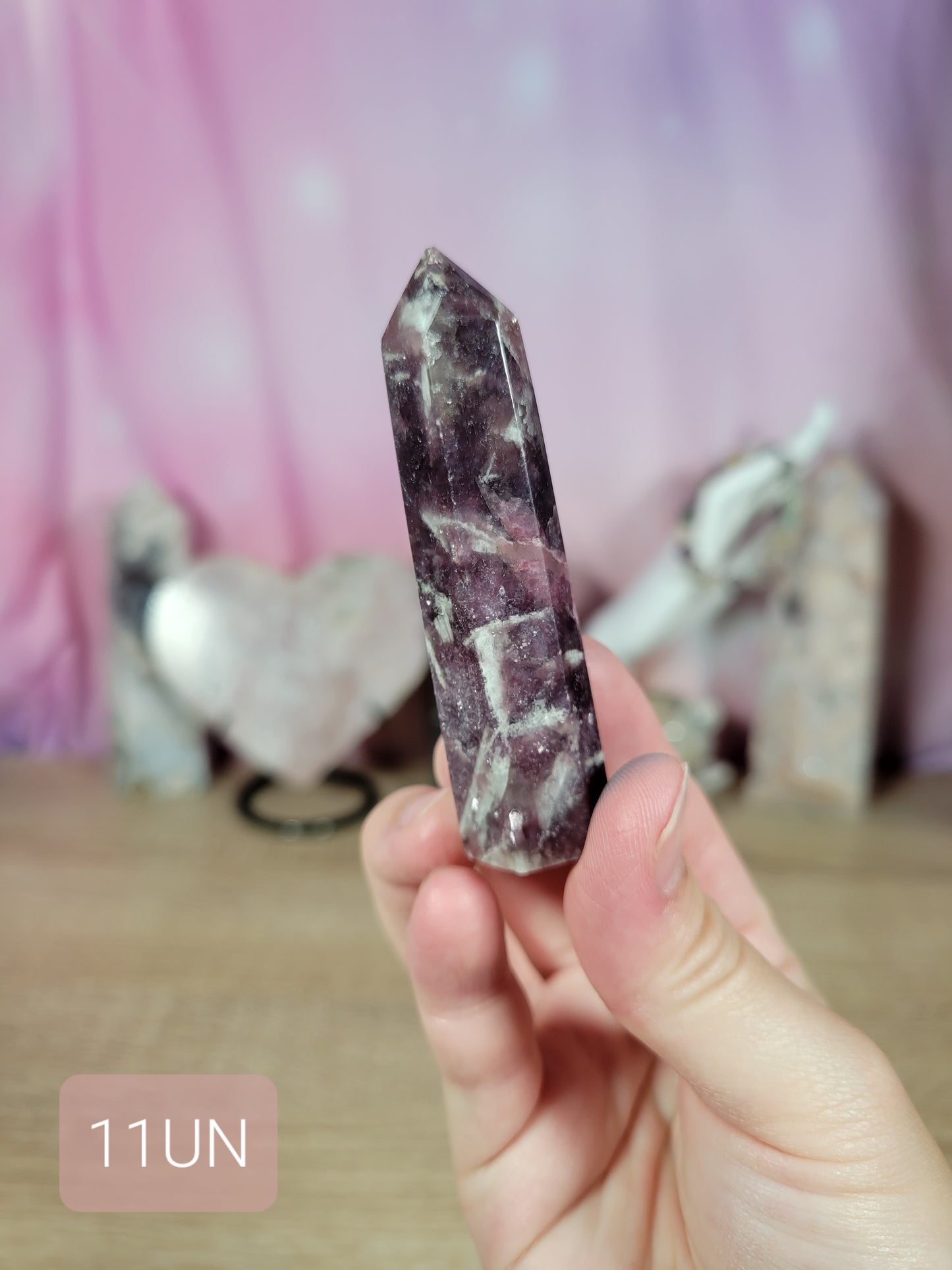 Small Cute Unicorn Stone Point 11UN