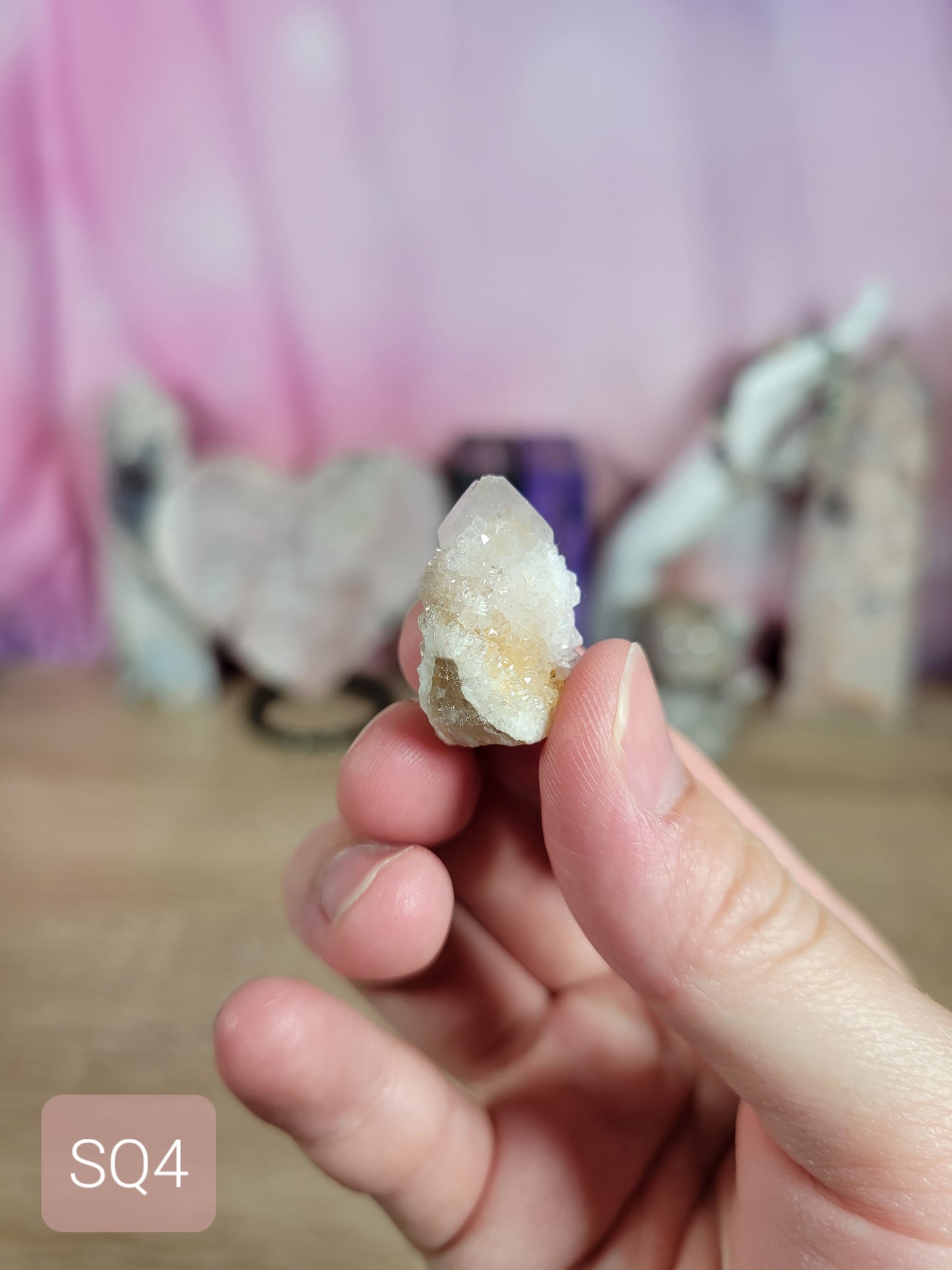 Mini Spirit Quartz Raw Crystal Pieces (many to choose from)