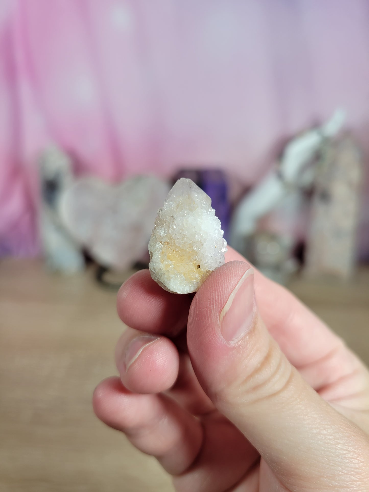 Mini Spirit Quartz Raw Crystal Pieces (many to choose from)