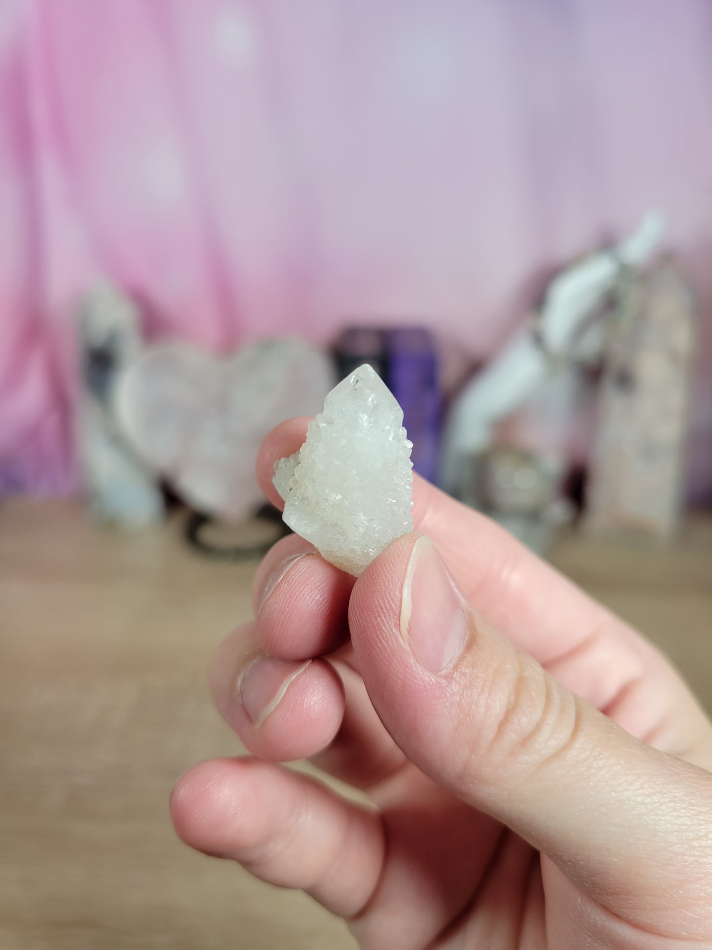 Mini Spirit Quartz Raw Crystal Pieces (many to choose from)