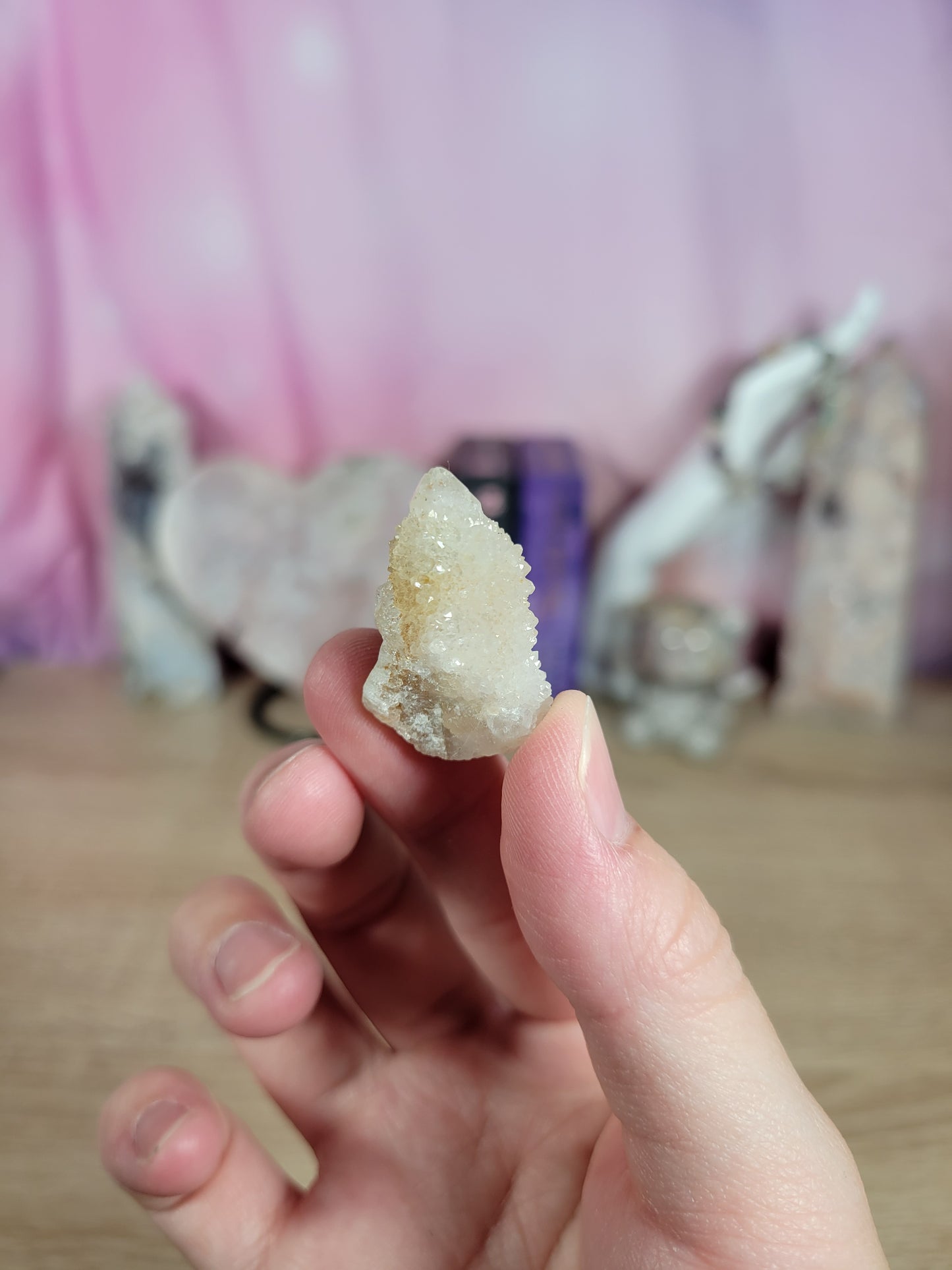 Mini Spirit Quartz Raw Crystal Pieces (many to choose from)