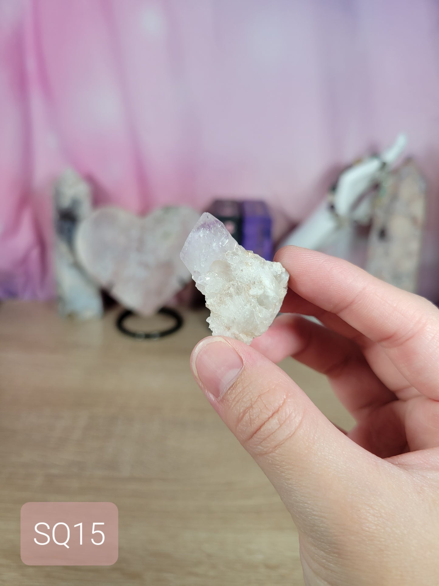 Small Raw Spirit Quartz Crystal Piece (many to choose from)