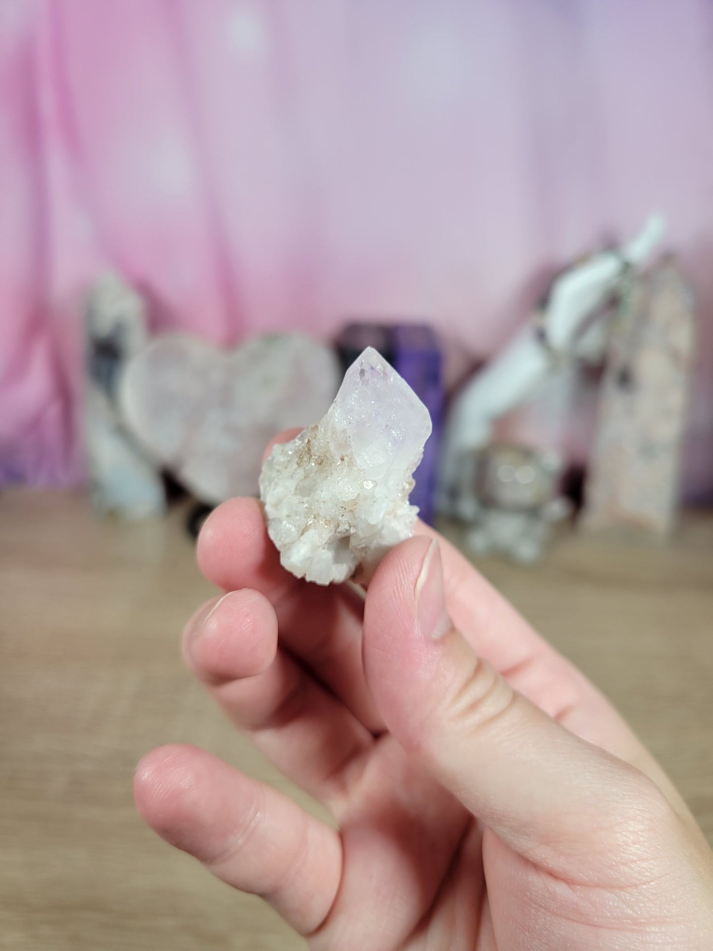 Small Raw Spirit Quartz Crystal Piece (many to choose from)