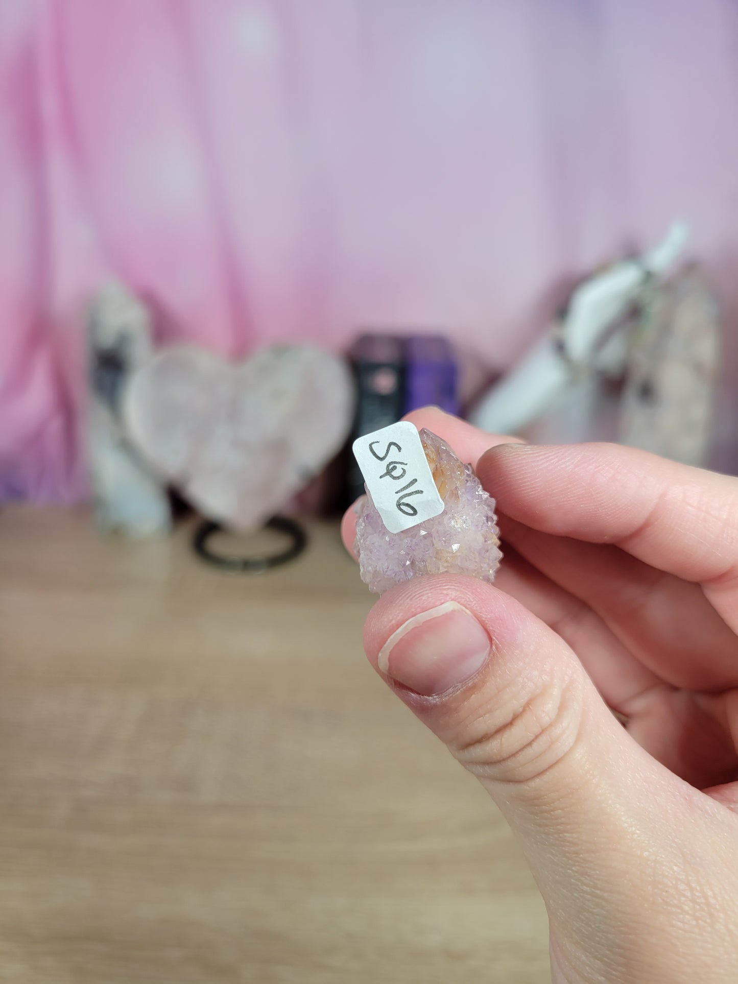 Small Raw Spirit Quartz Crystal Piece (many to choose from)