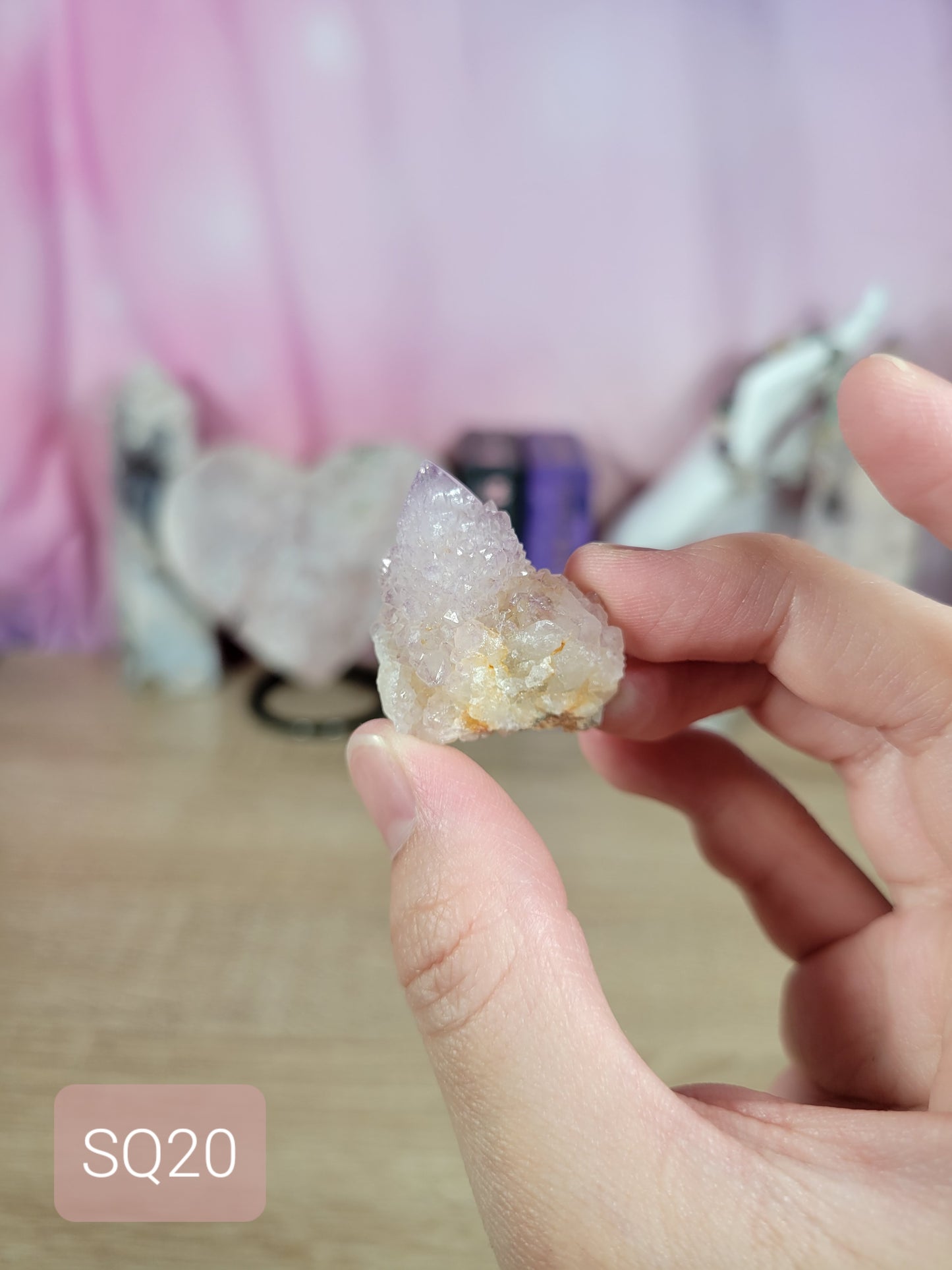 Raw Spirit Quartz Crystal Pieces (many to choose from)