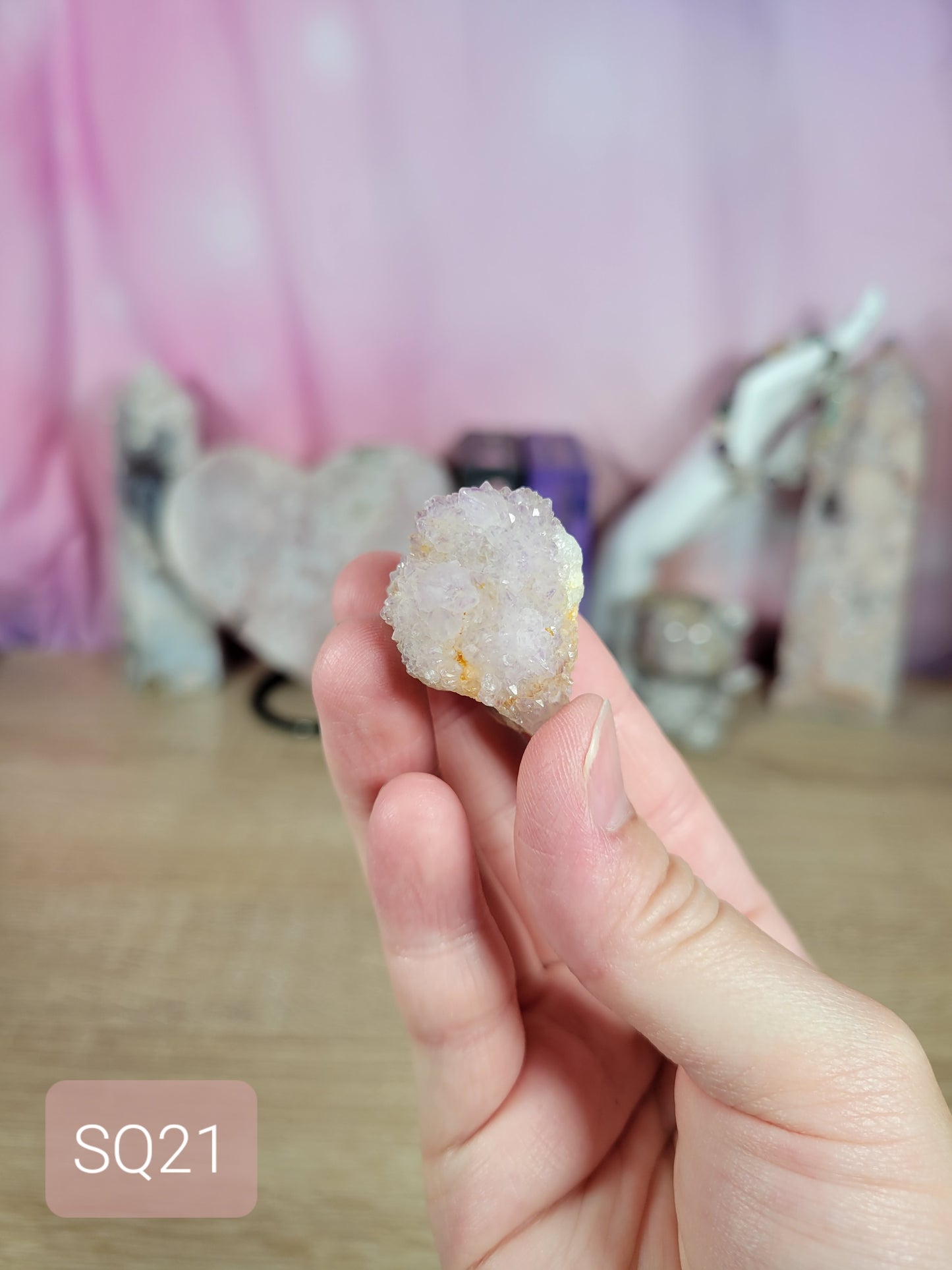 Raw Spirit Quartz Crystal Pieces (many to choose from)