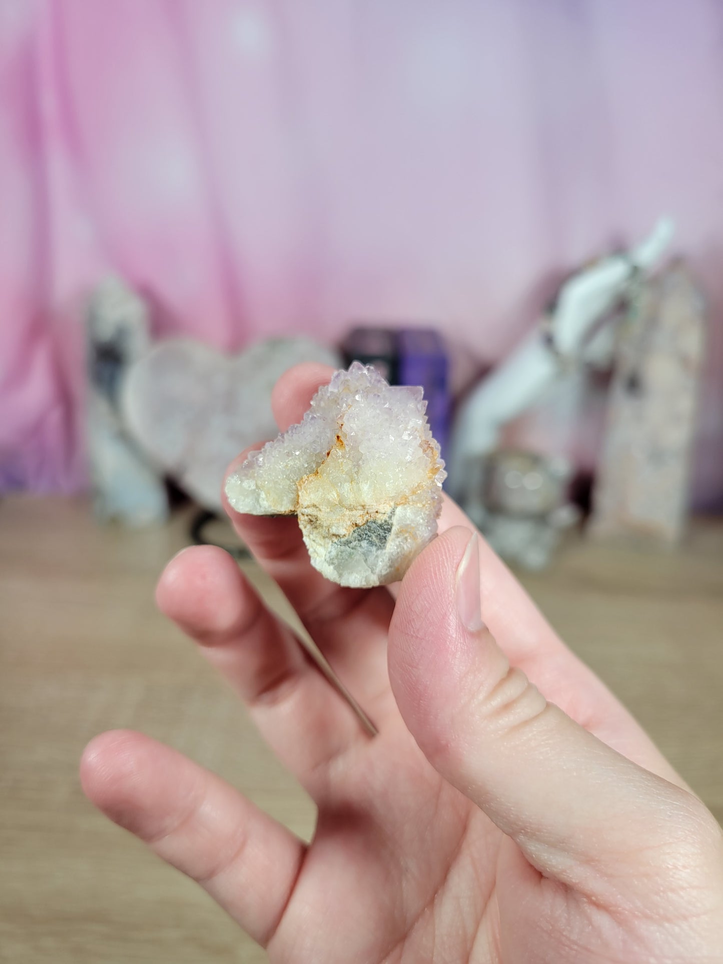 Raw Spirit Quartz Crystal Pieces (many to choose from)