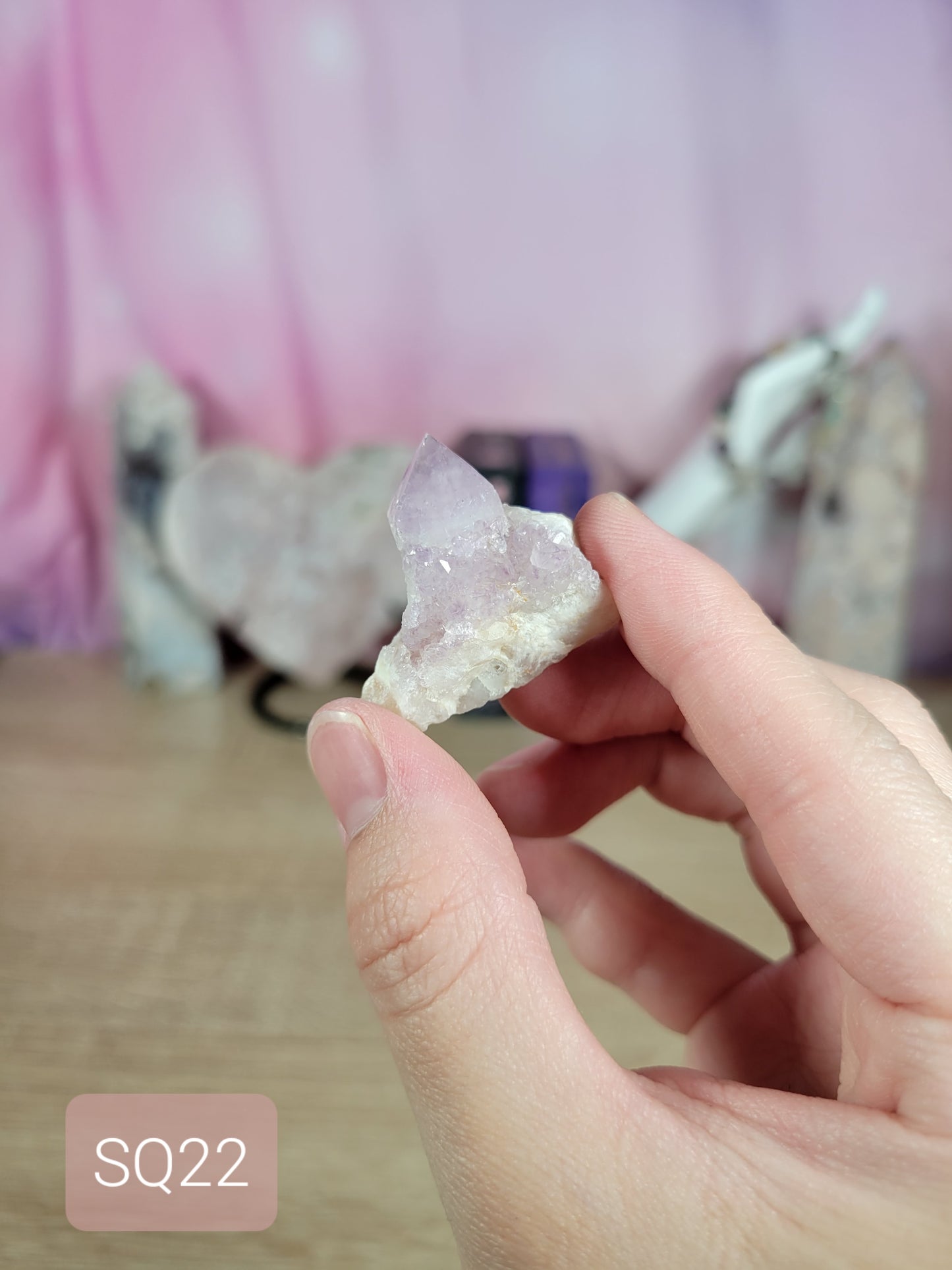 Raw Spirit Quartz Crystal Pieces (many to choose from)