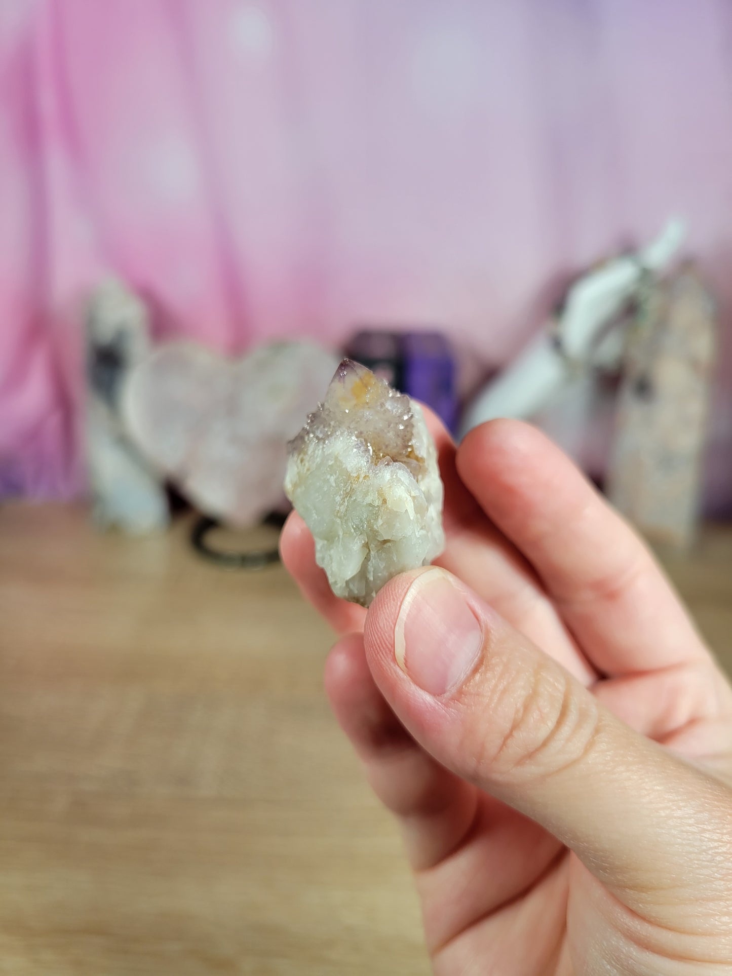 Raw Spirit Quartz Crystal Pieces (many to choose from)