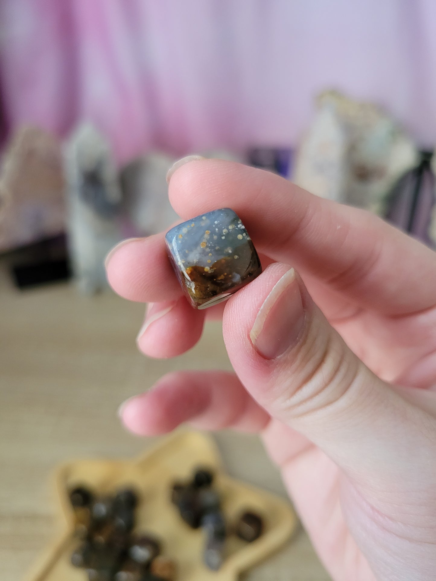 Mini Starry Agate Cutes (Intuitively Chosen)