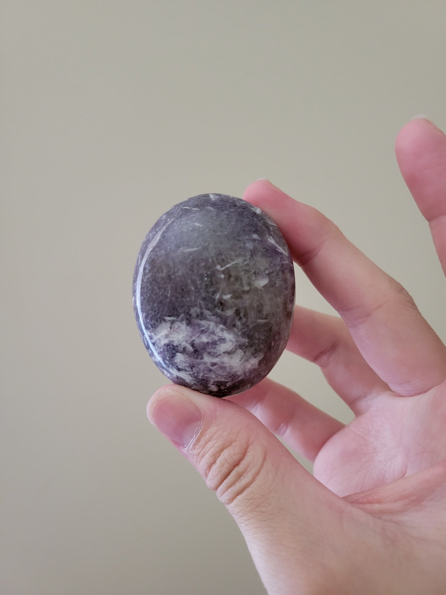 Healing Unicorn Stone Palm Stone Palmstone 13UP