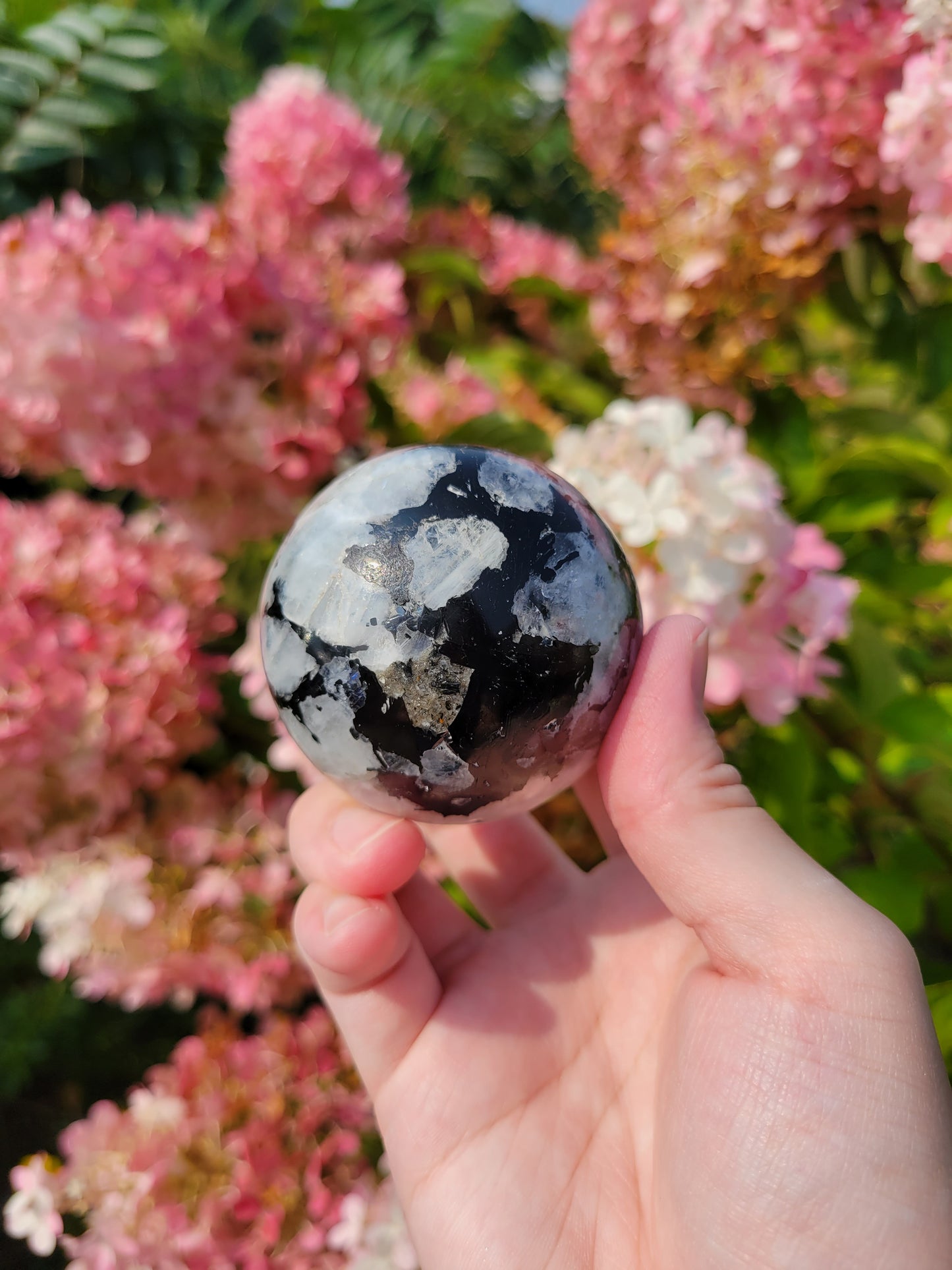 Rainbow Moonstone Sphere 25MM