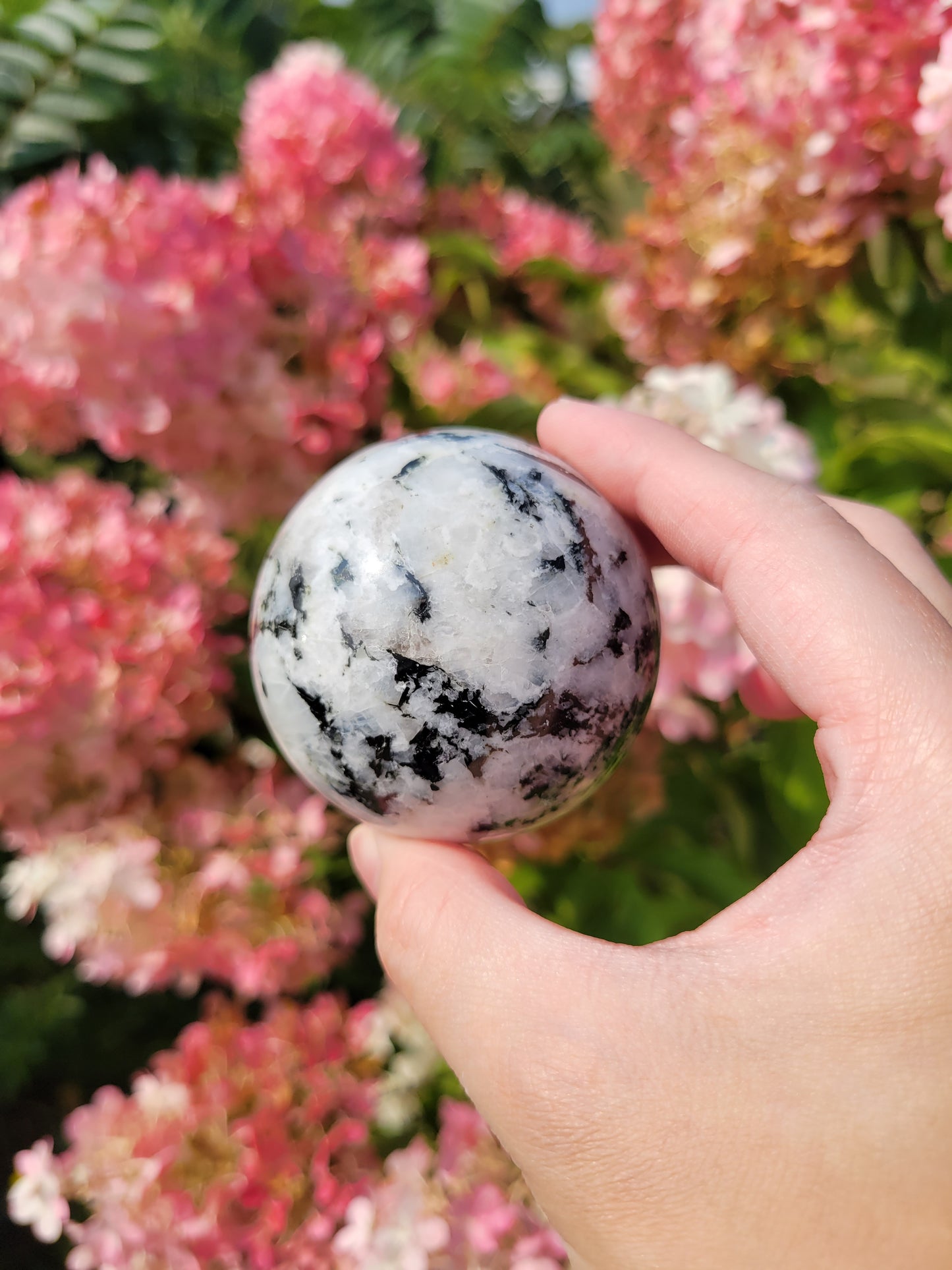 Rainbow Moonstone Sphere 30MM