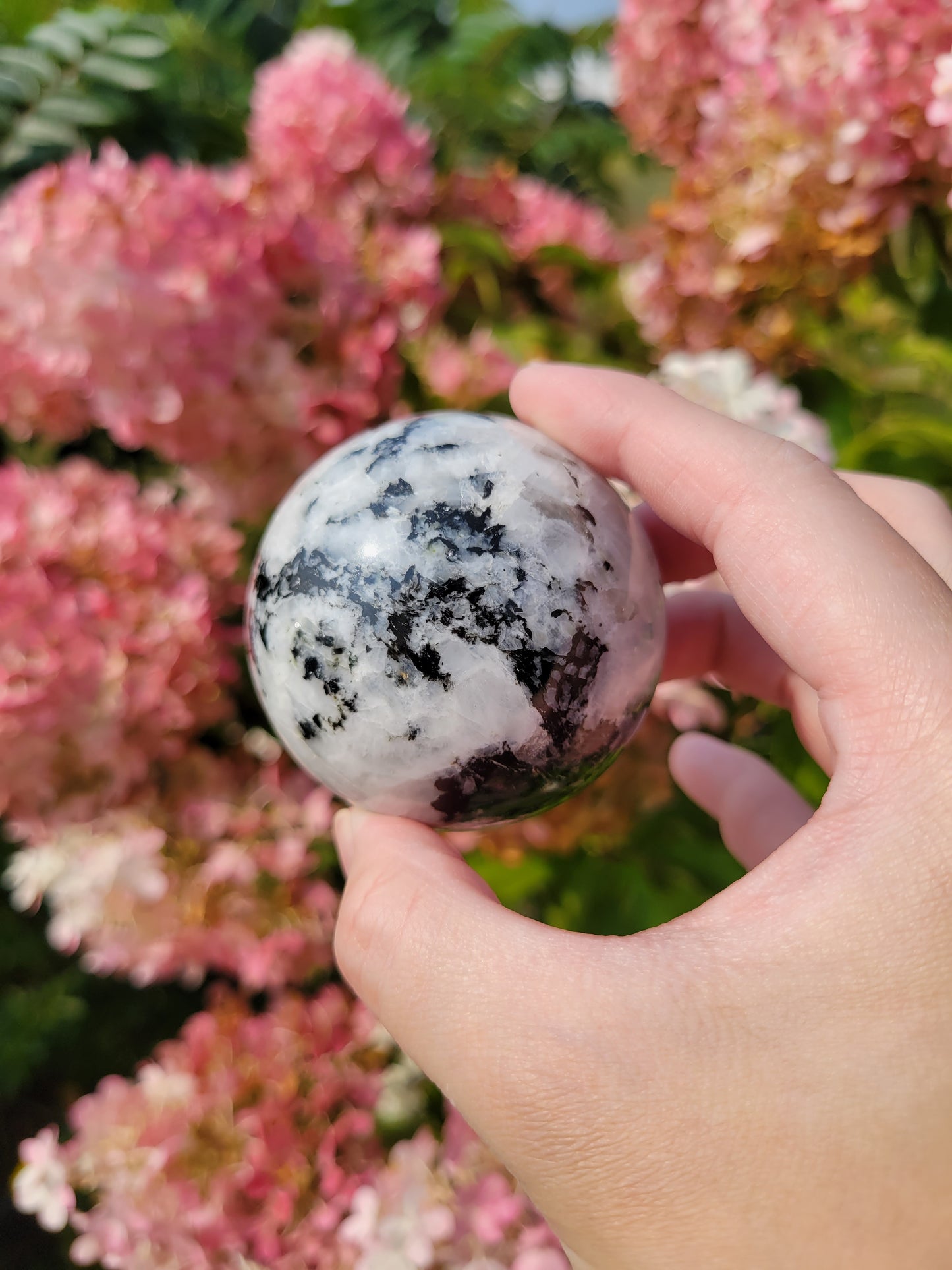 Rainbow Moonstone Sphere 30MM