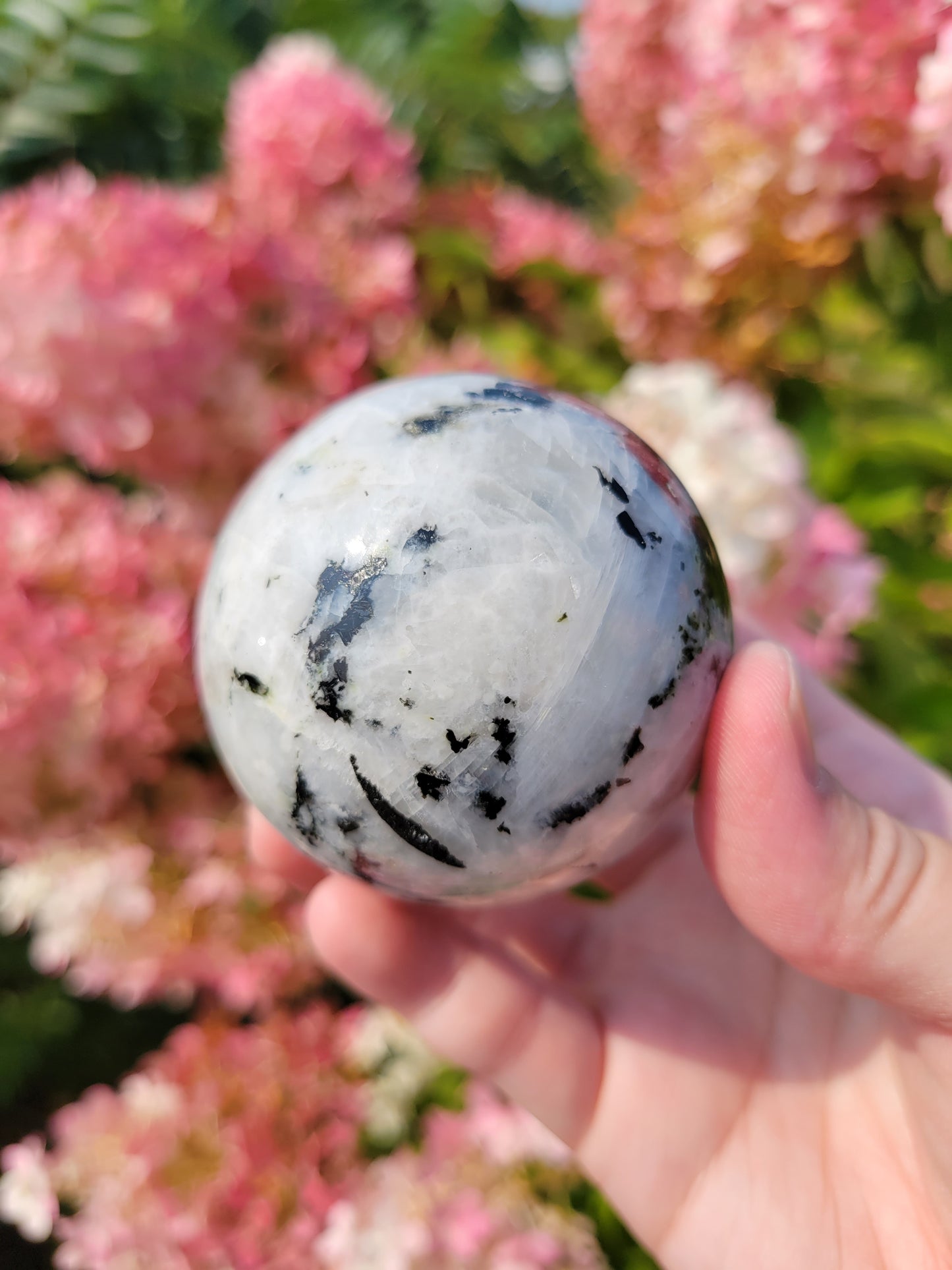 Rainbow Moonstone Sphere 30MM