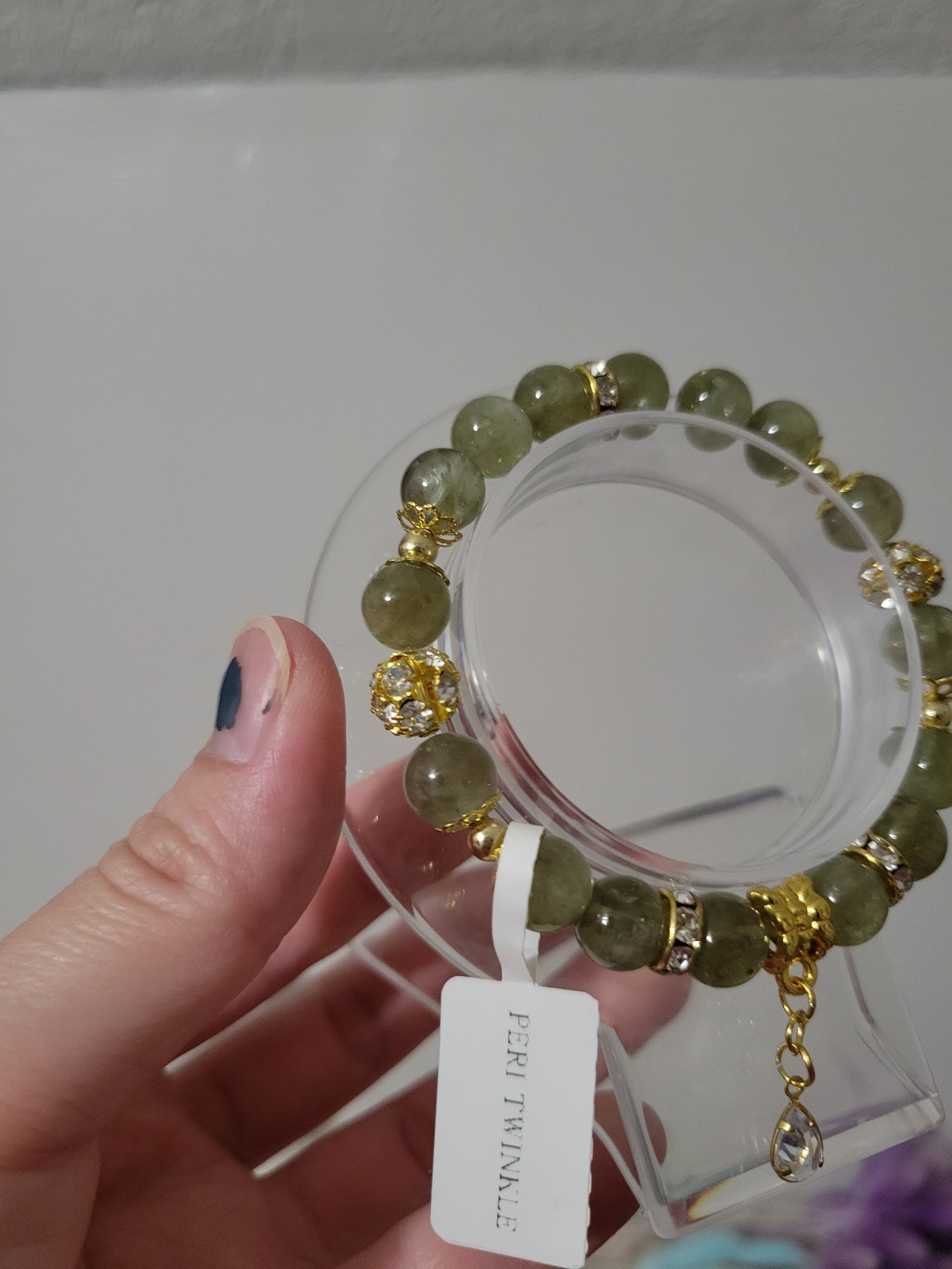 GD63 Green Garnet Tsarvorite Bracelet