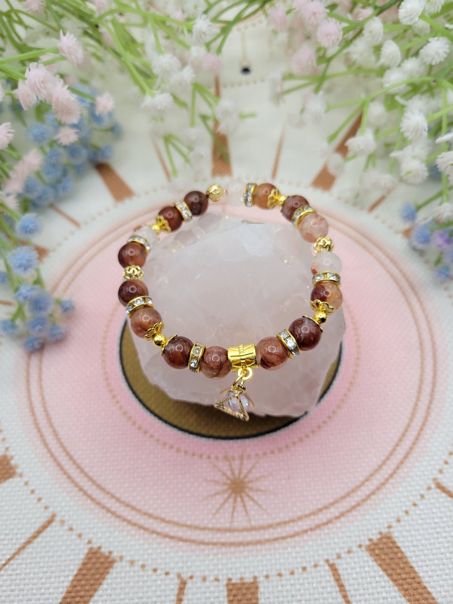 GD48 Fire Quartz Bracelet