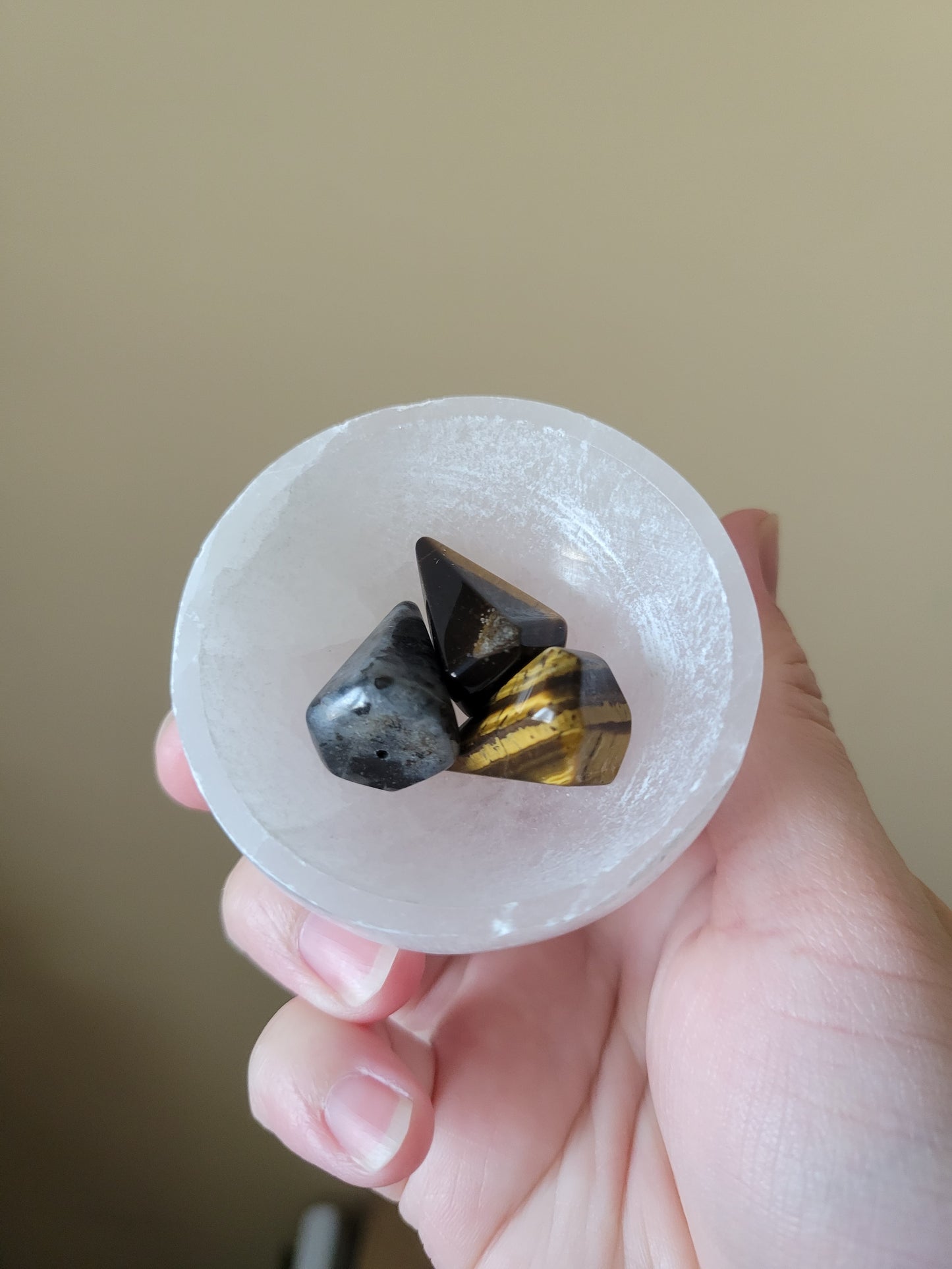 Small Pendulum Shaped Crystals