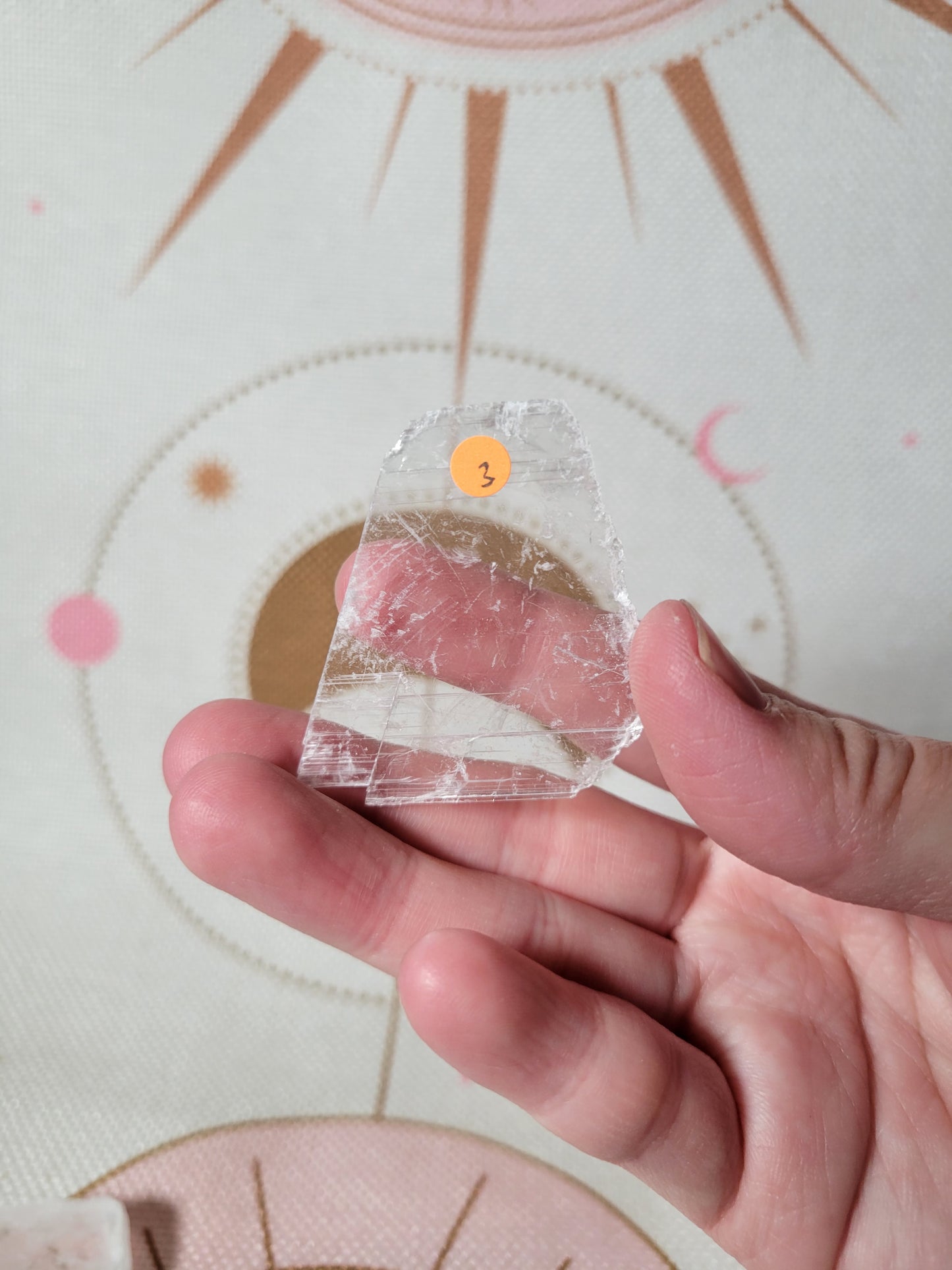 Small Raw Selenite Crystal Piece 2SG