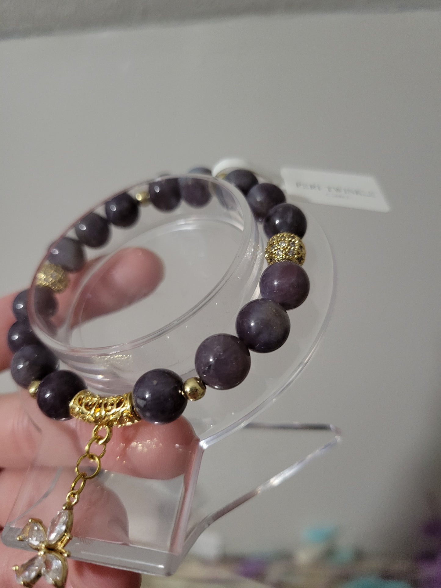 GDC9 Lavender Rose Quartz Bracelet