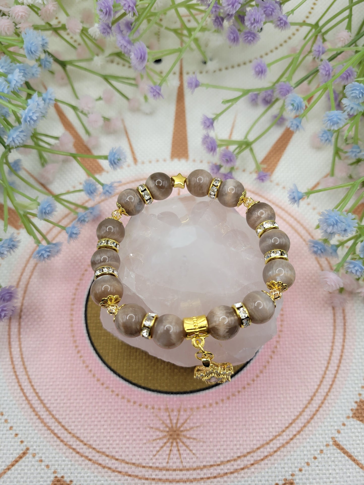 GD62 Black Moonstone Bracelet