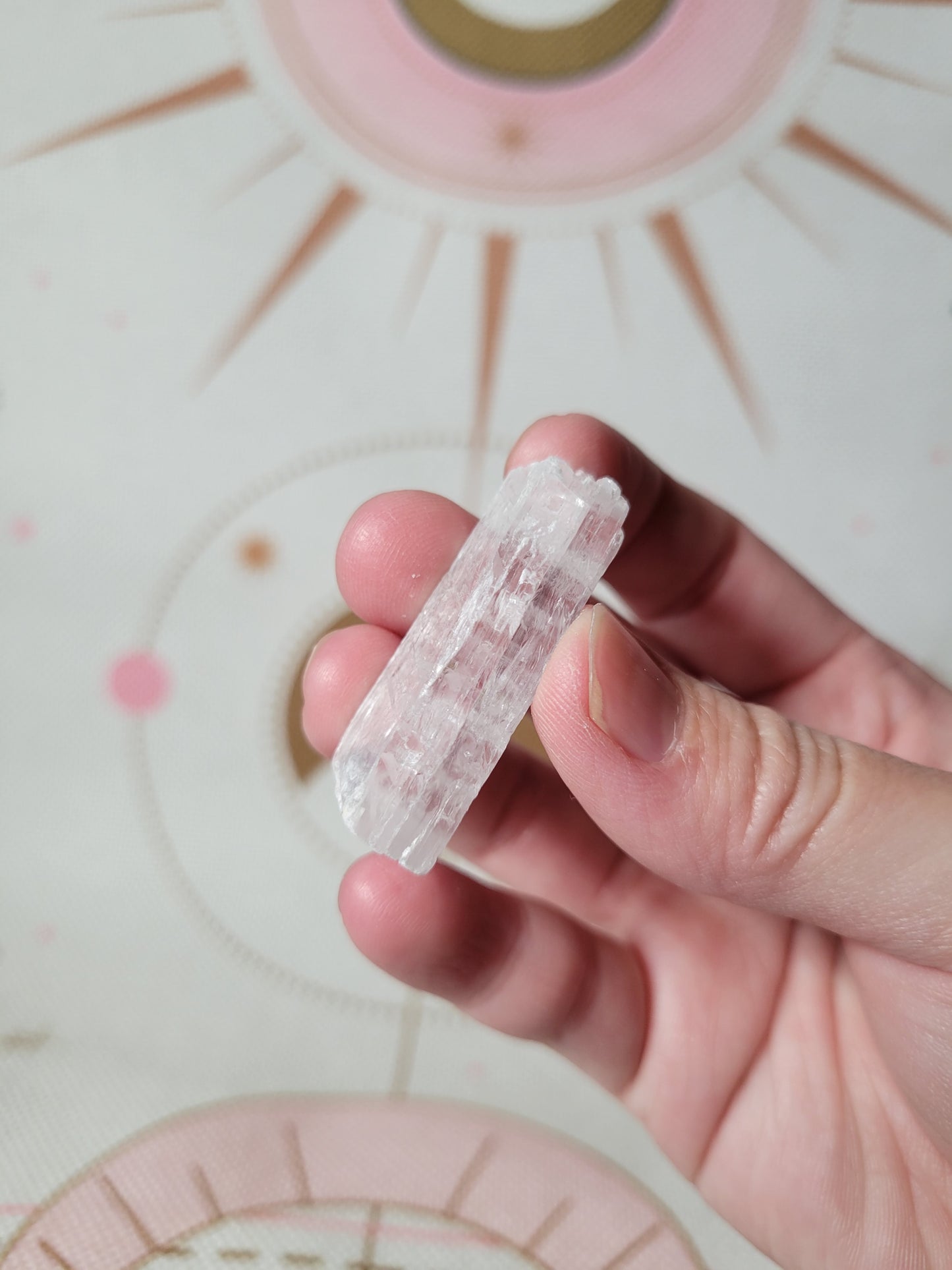 Small Raw Selenite Crystal Slab Piece 2SE