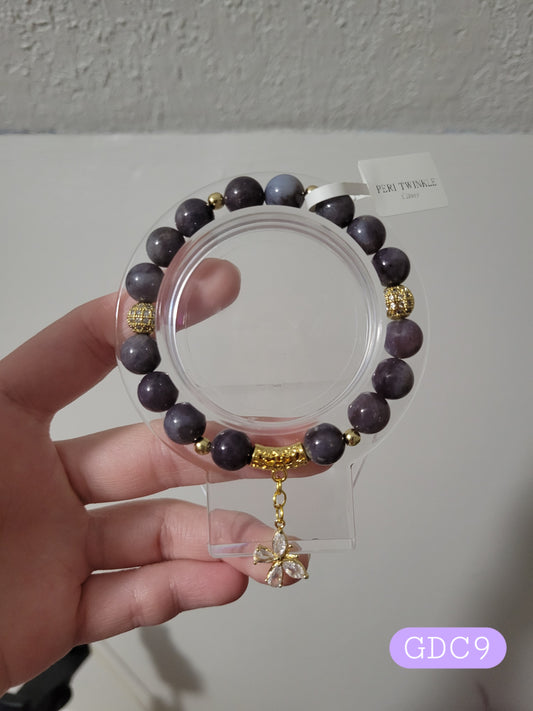 GDC9 Lavender Rose Quartz Bracelet