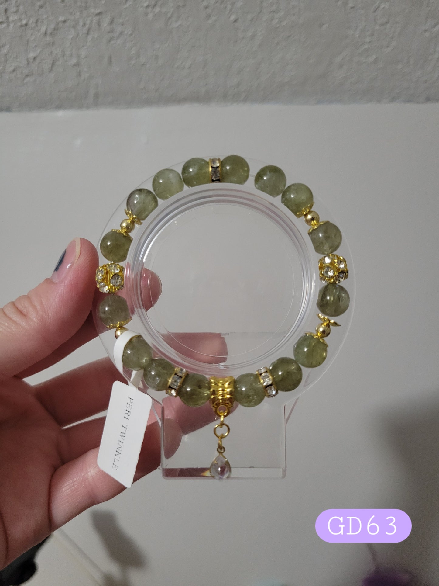 GD63 Green Garnet Tsarvorite Bracelet