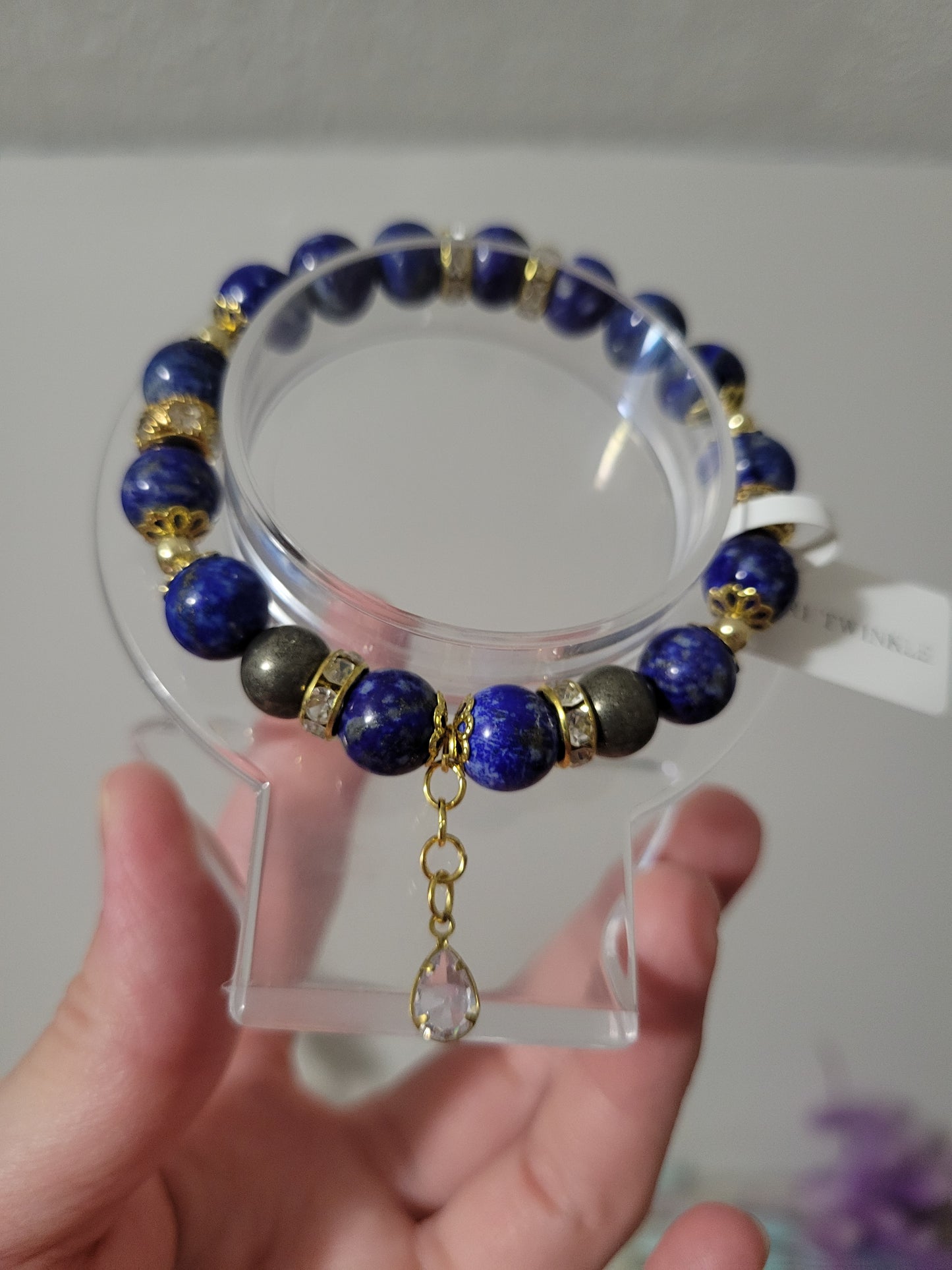 GD78 Lapis Lazuli and Pyrite Bracelet