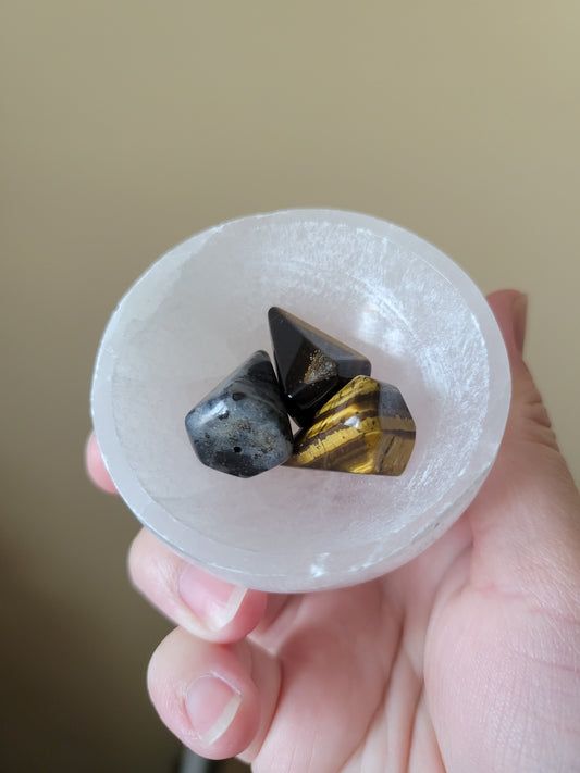 Small Pendulum Shaped Crystals