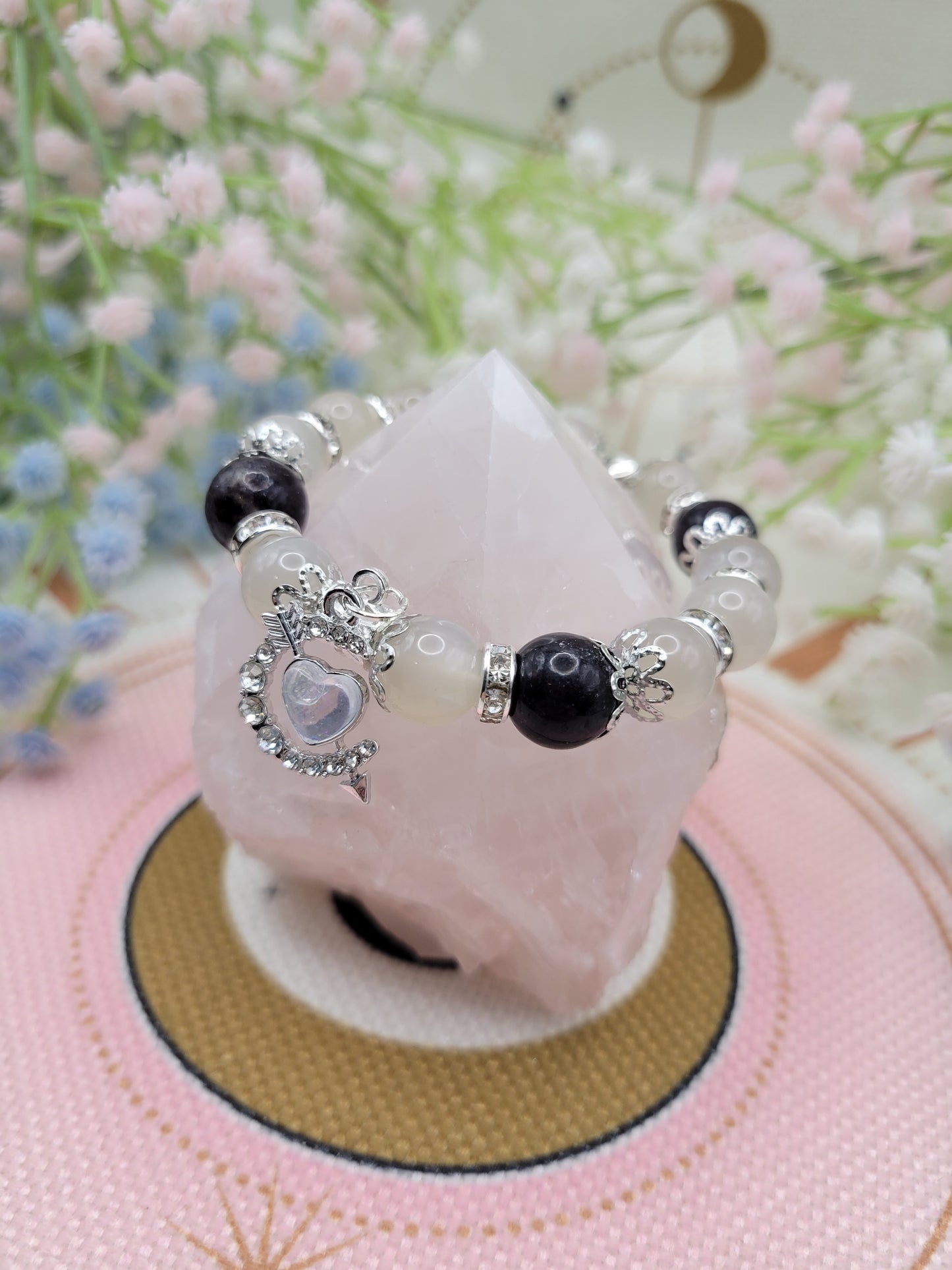 SV27 Moonstone and Lepidolite Bracelet