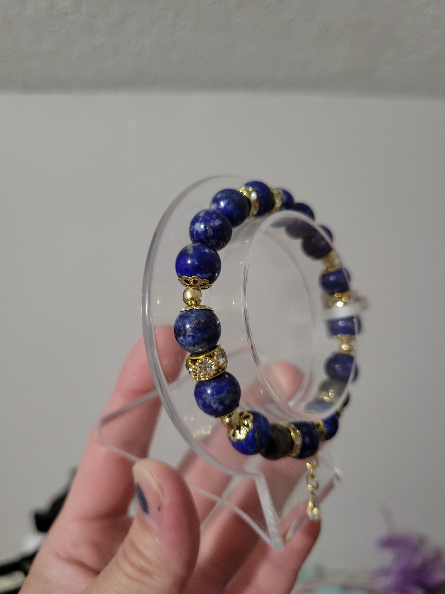 GD78 Lapis Lazuli and Pyrite Bracelet