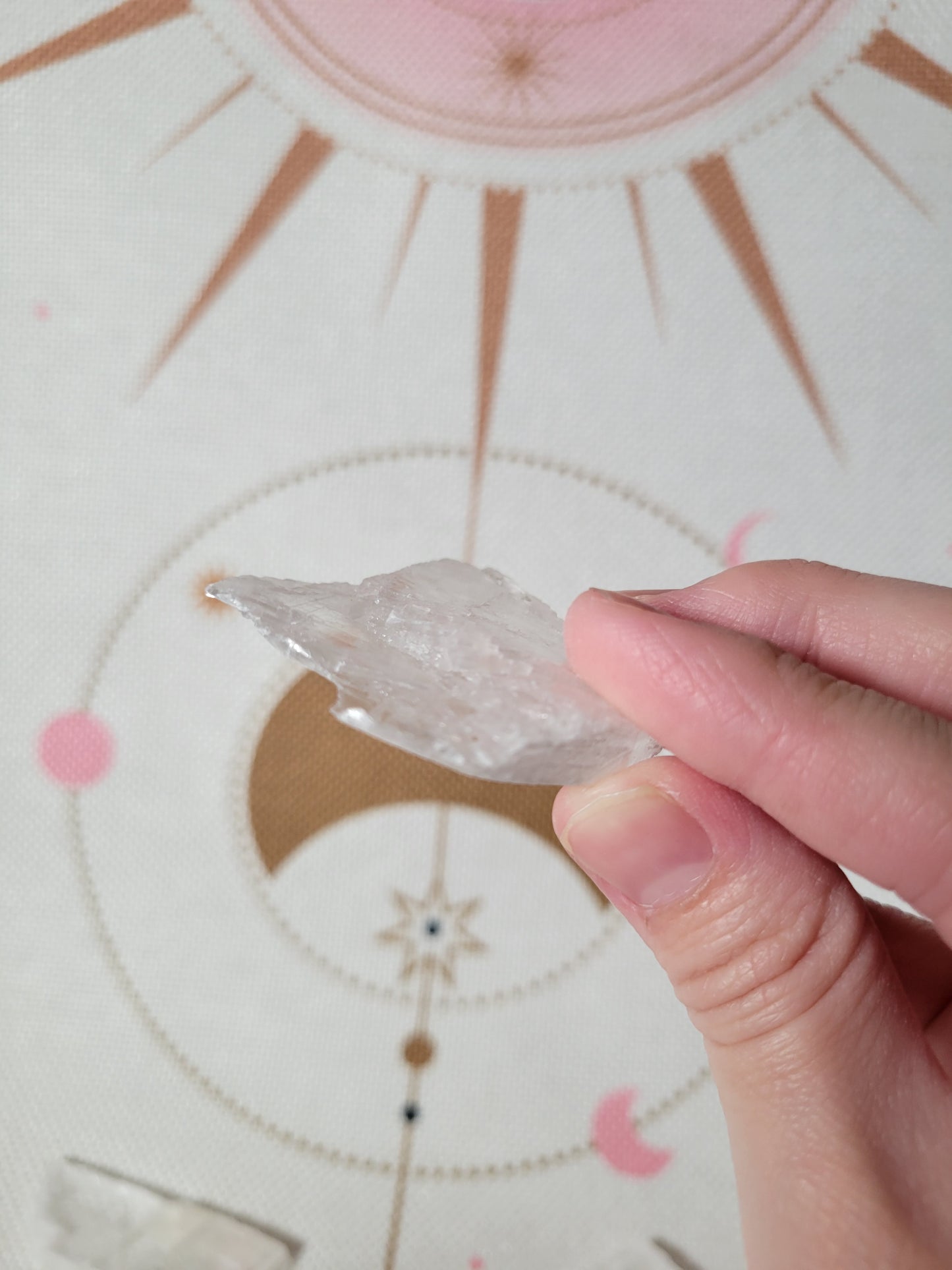 Raw Selenite Crystal Slab Piece 3SG