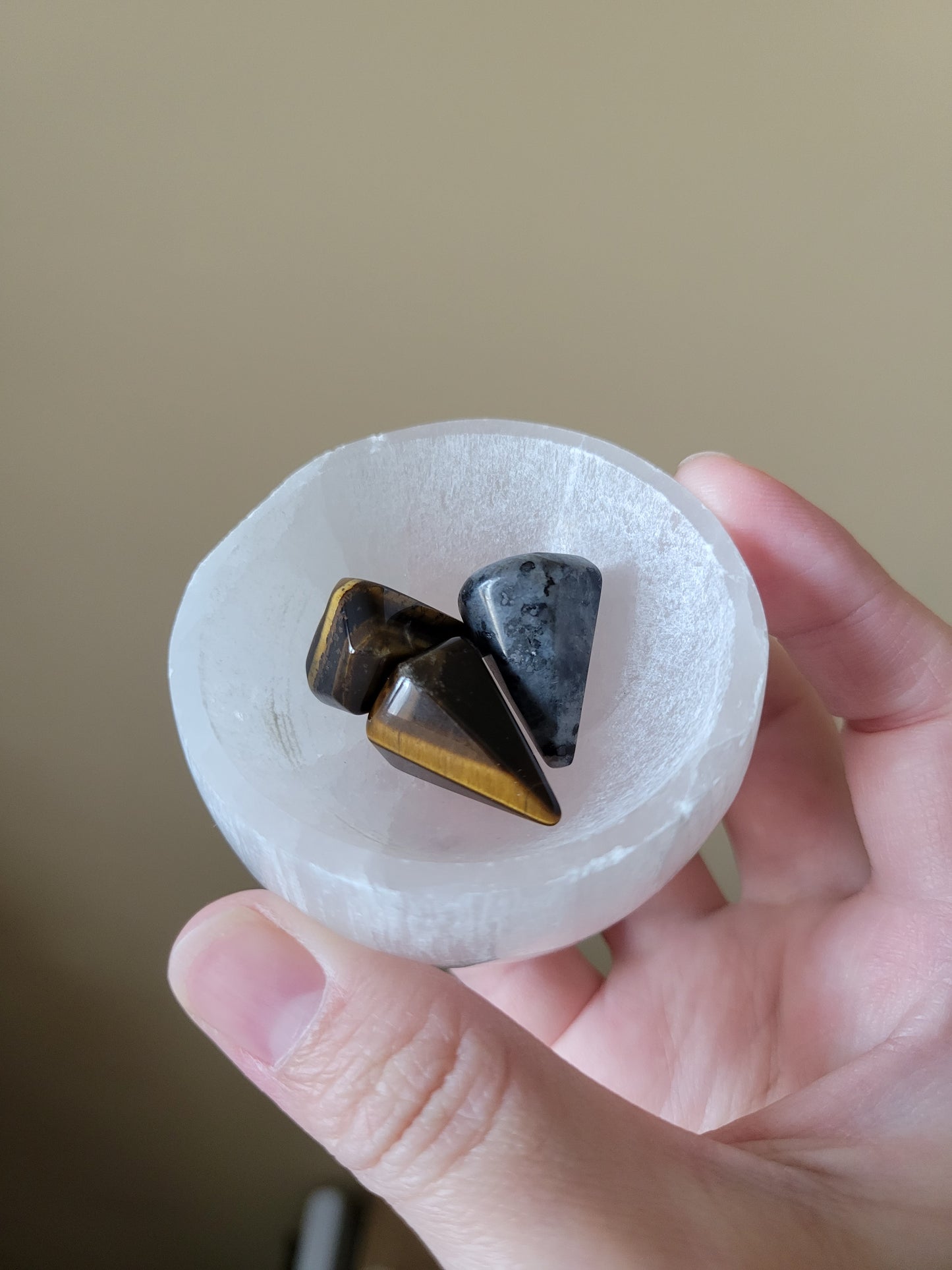 Small Pendulum Shaped Crystals