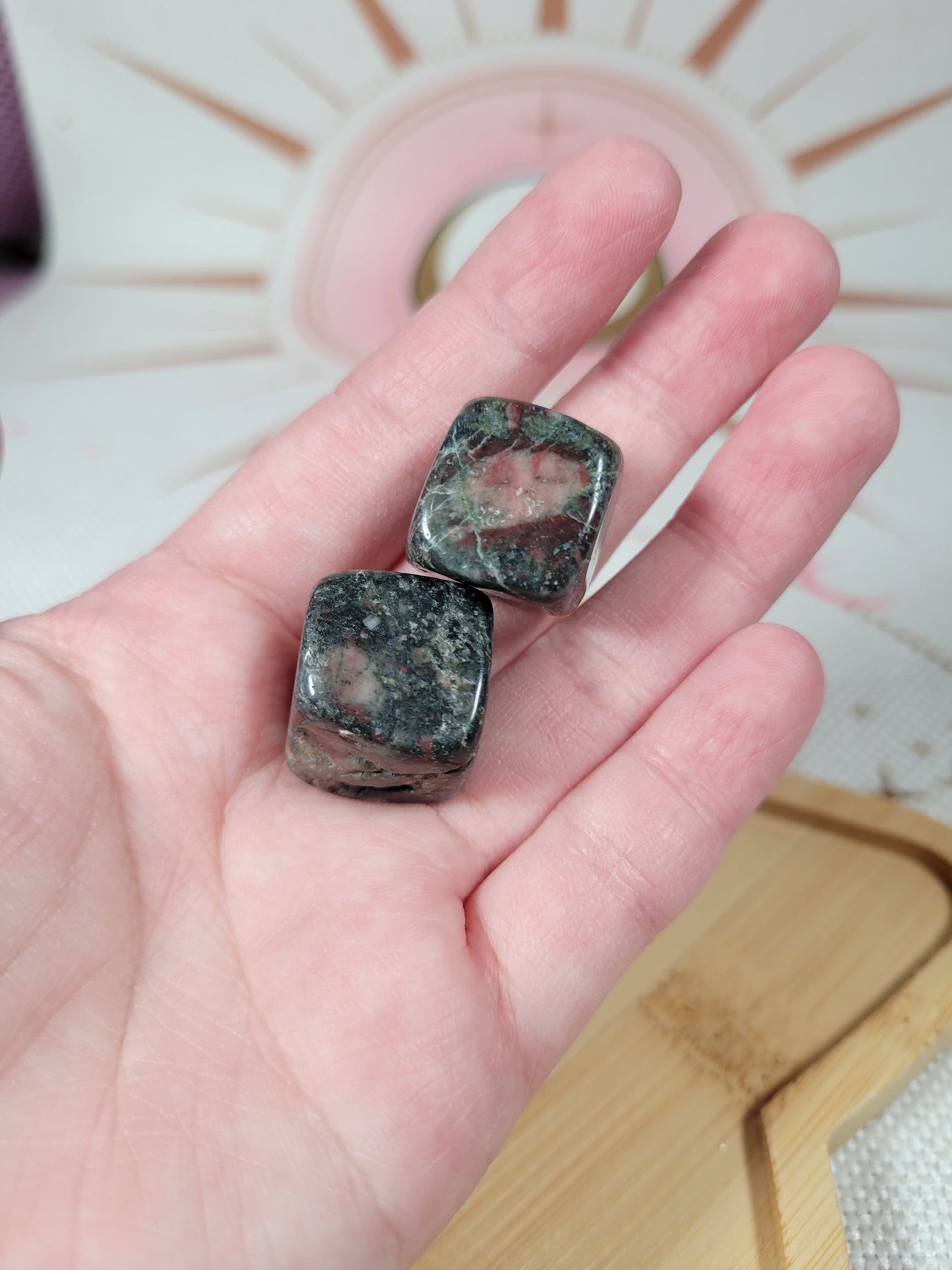 Eudialyte Tumble Cubes