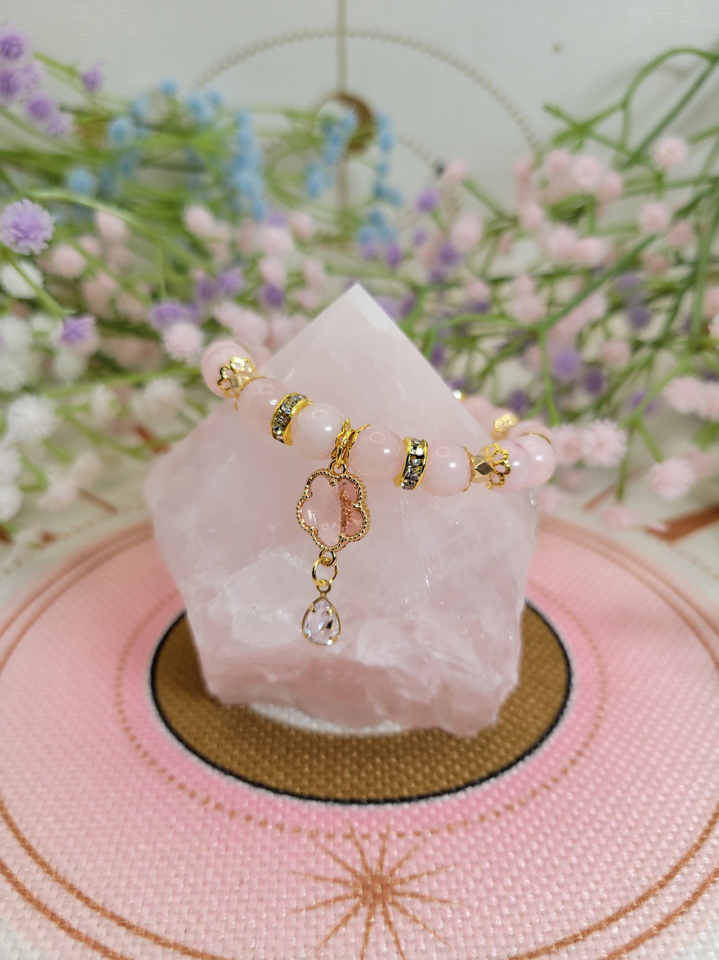 GD15 Rose Quartz Bracelet