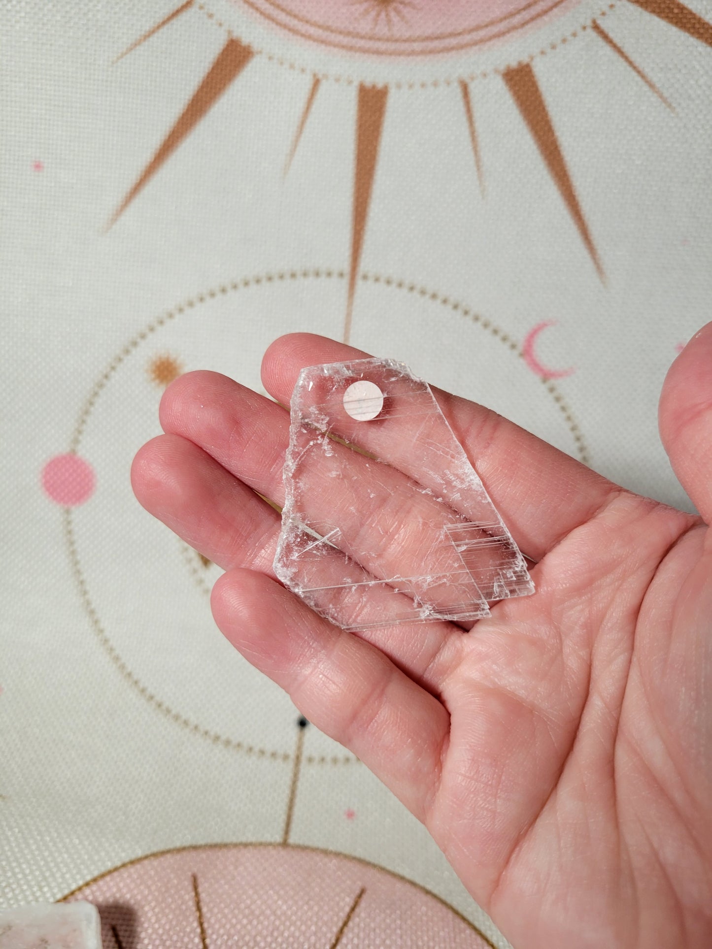 Small Raw Selenite Crystal Piece 2SG