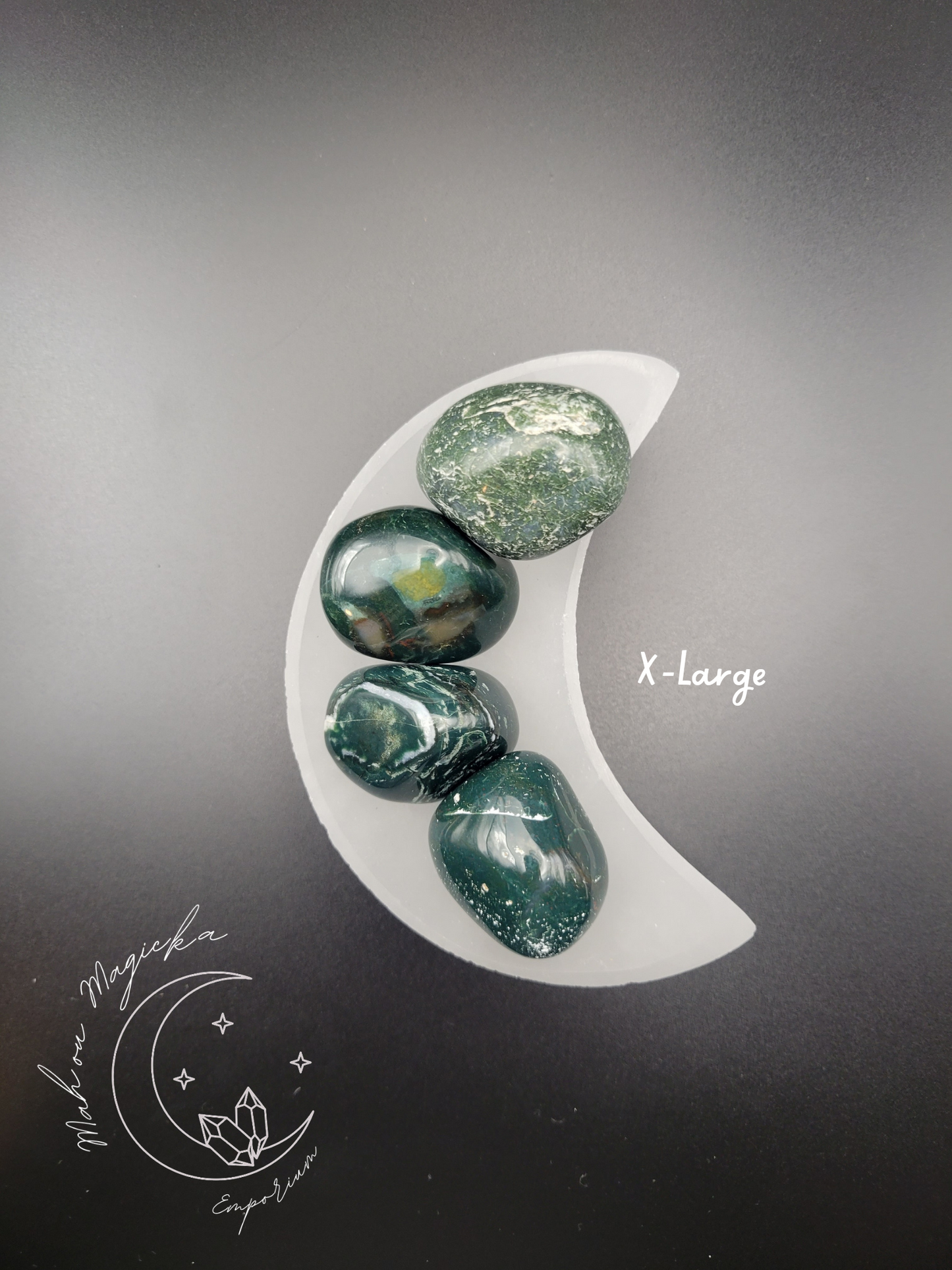 Moss Agate Tumble Crystal