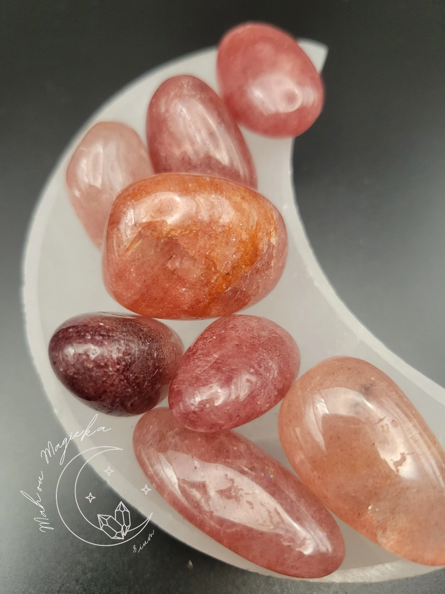 Strawberry Quartz Tumble Crystal