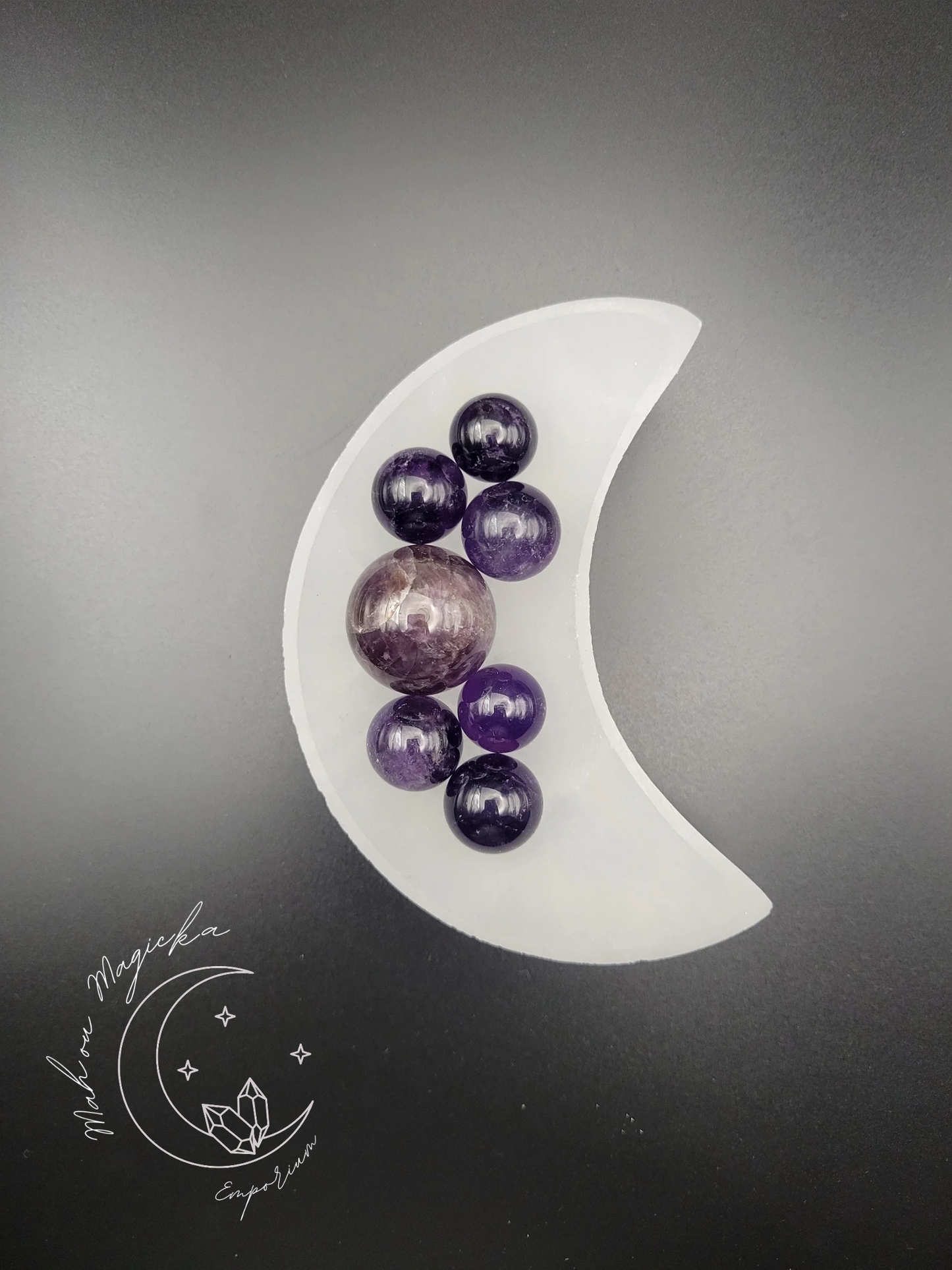 Small Amethyst Spheres