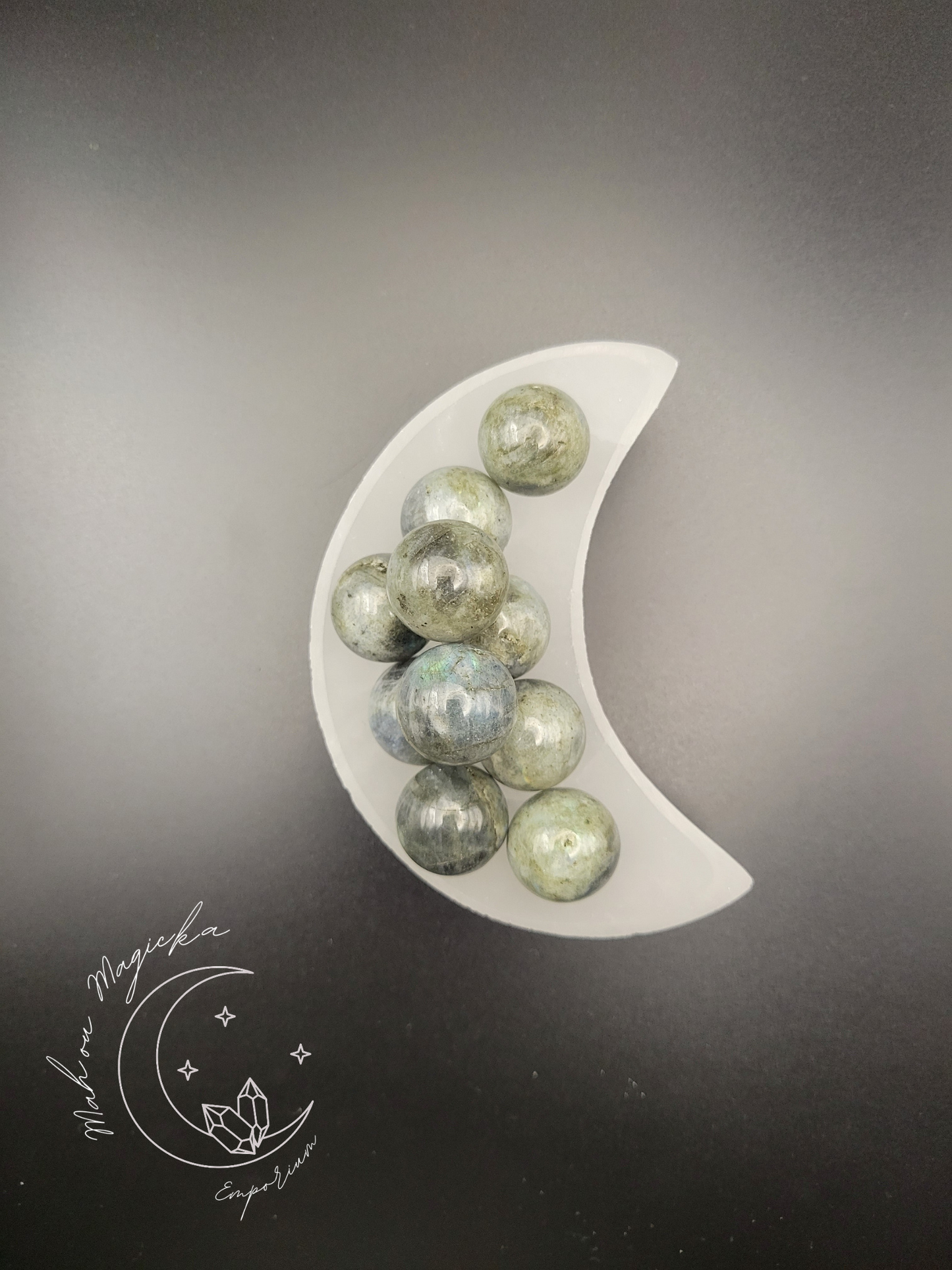 Mini Labradorite Spheres