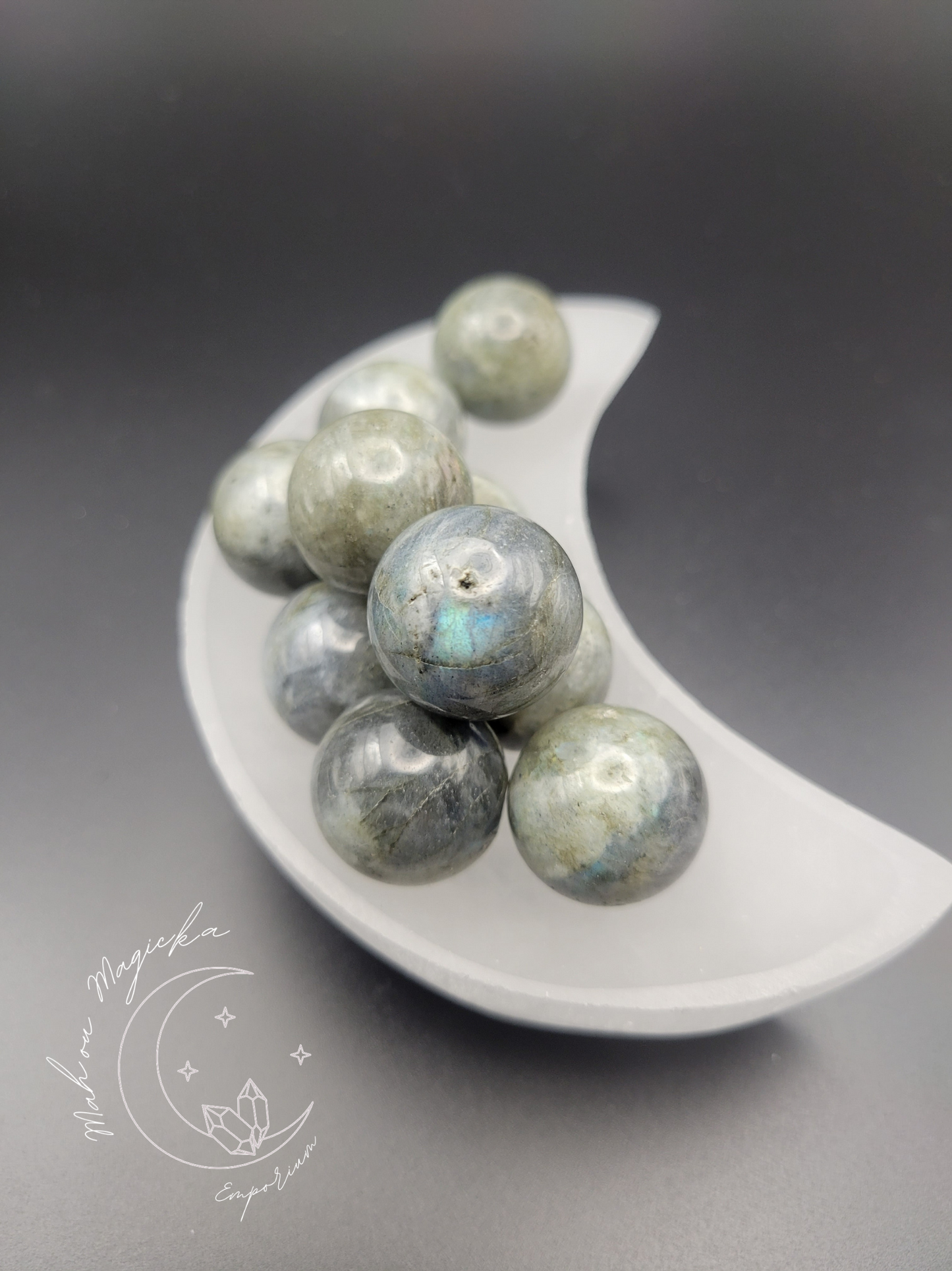 Mini Labradorite Spheres